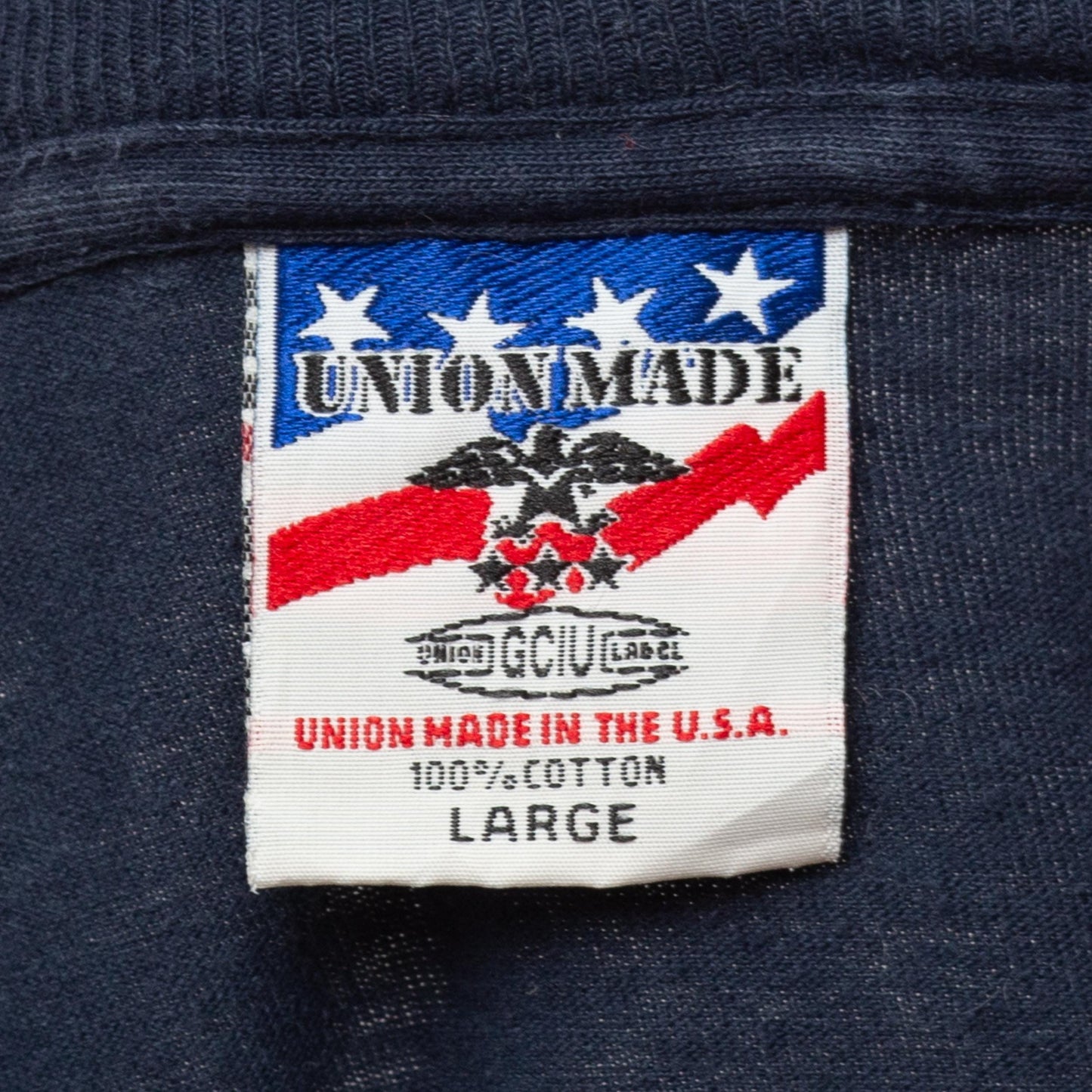 Vintage 90s St. Louis Young Democrats T Shirt - Large | Political Union Made In USA Navy Blue Graphic Tee