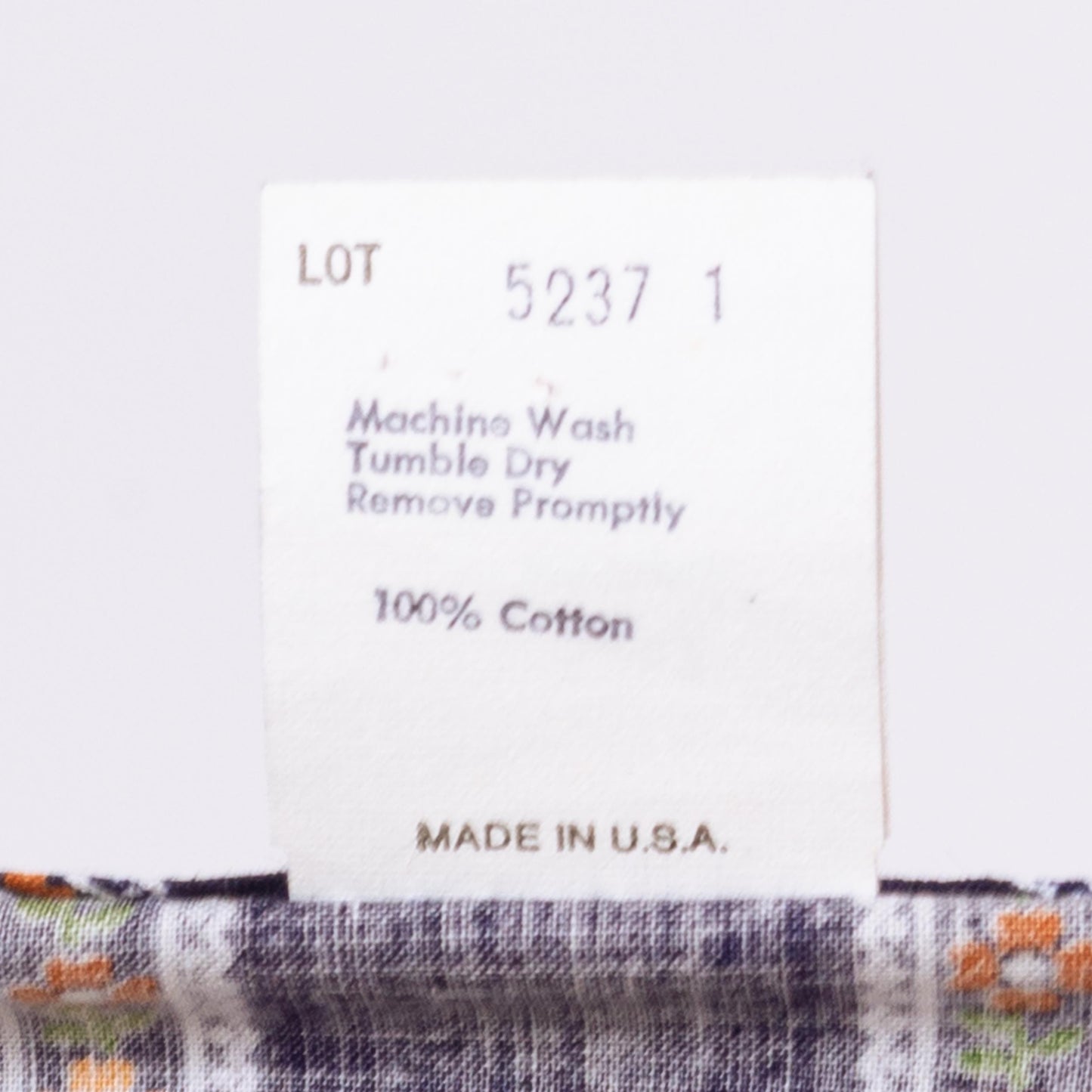 Vintage 70s Striped Floral Painter's Smock - Medium | Navy Blue Lightweight House Jacket Overshirt