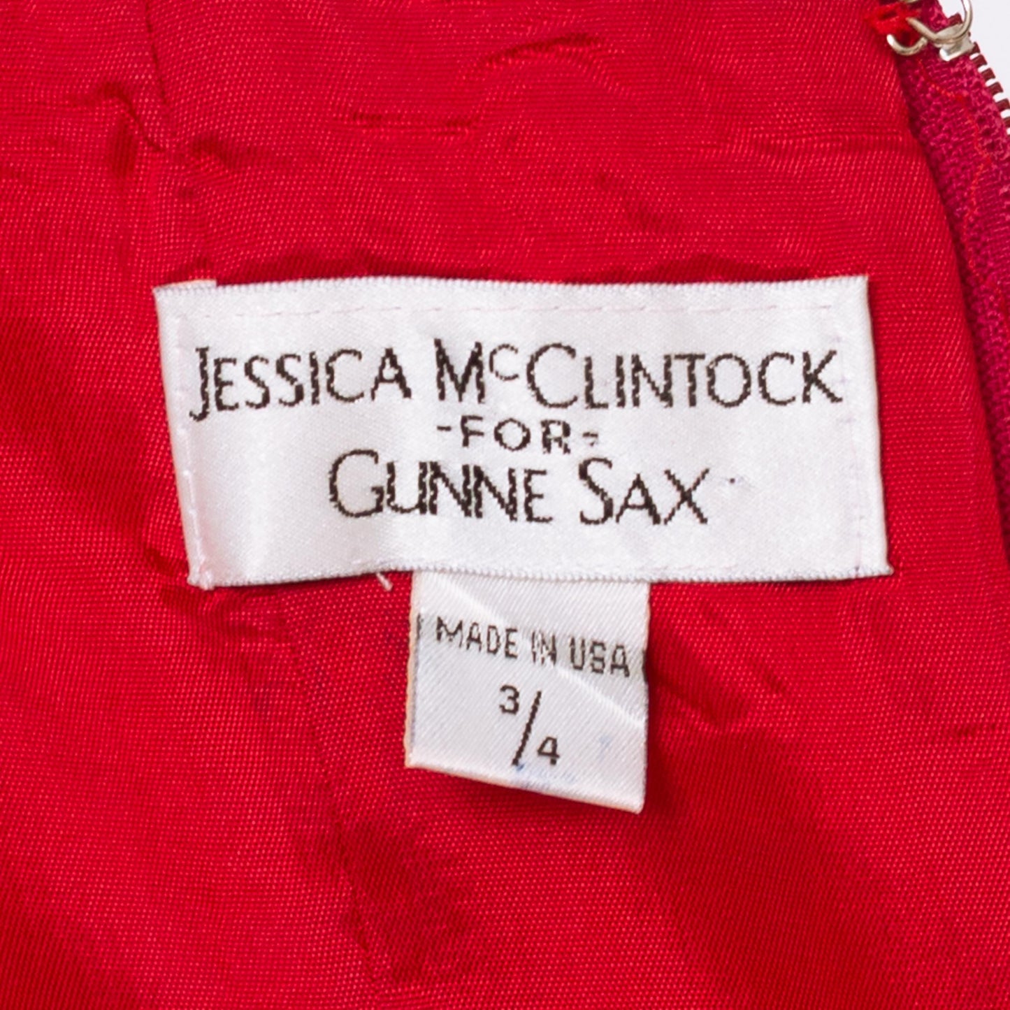 Vintage 90s Gunne Sax Hot Pink Jeweled Satin Bustier - Extra Small | Jessica McClintock Strapless Corset Top