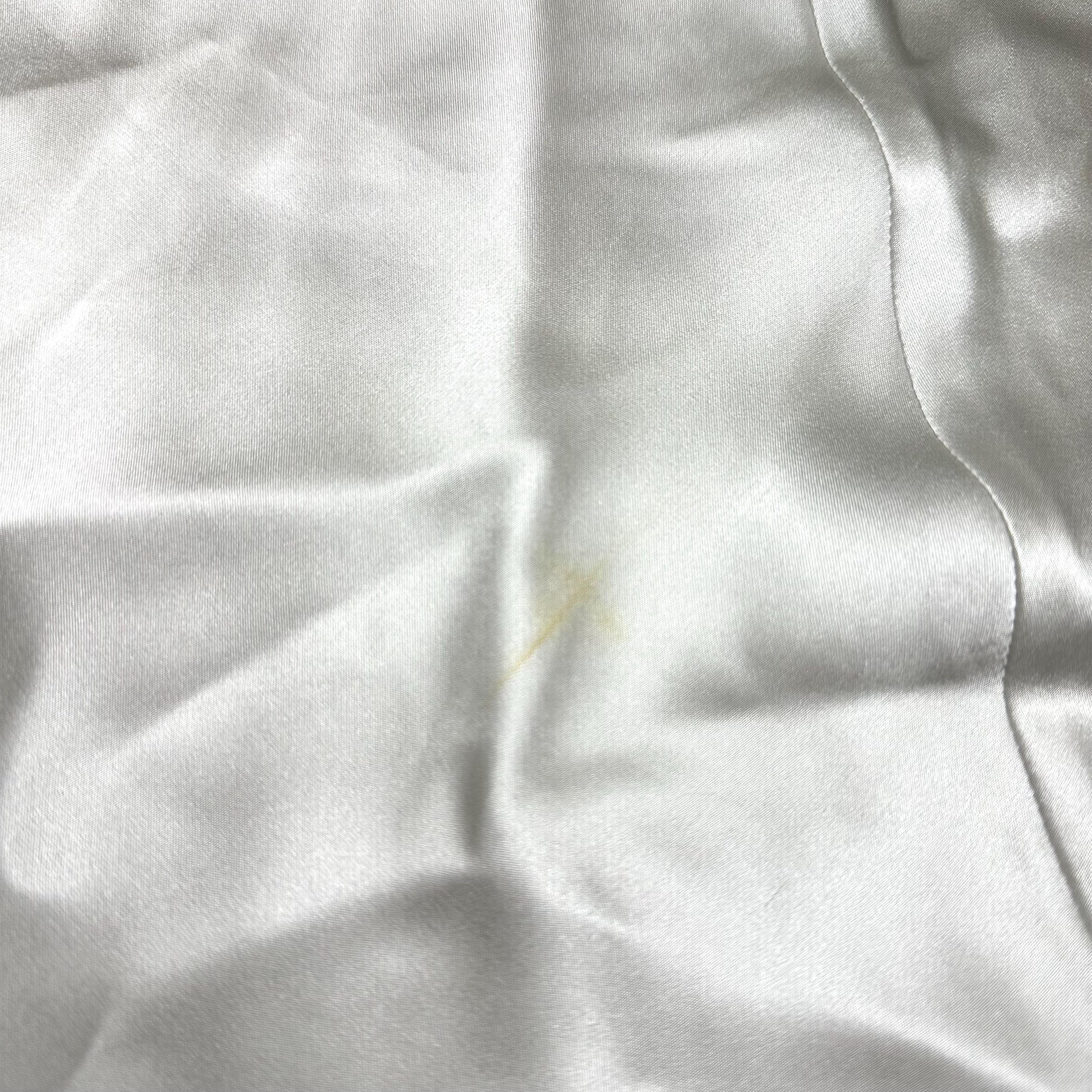 Vintage 90s Victoria's Secret Silver Silk Slip Dress - Large | Spaghetti Strap Lingerie Mini Satin Chemise Nightie