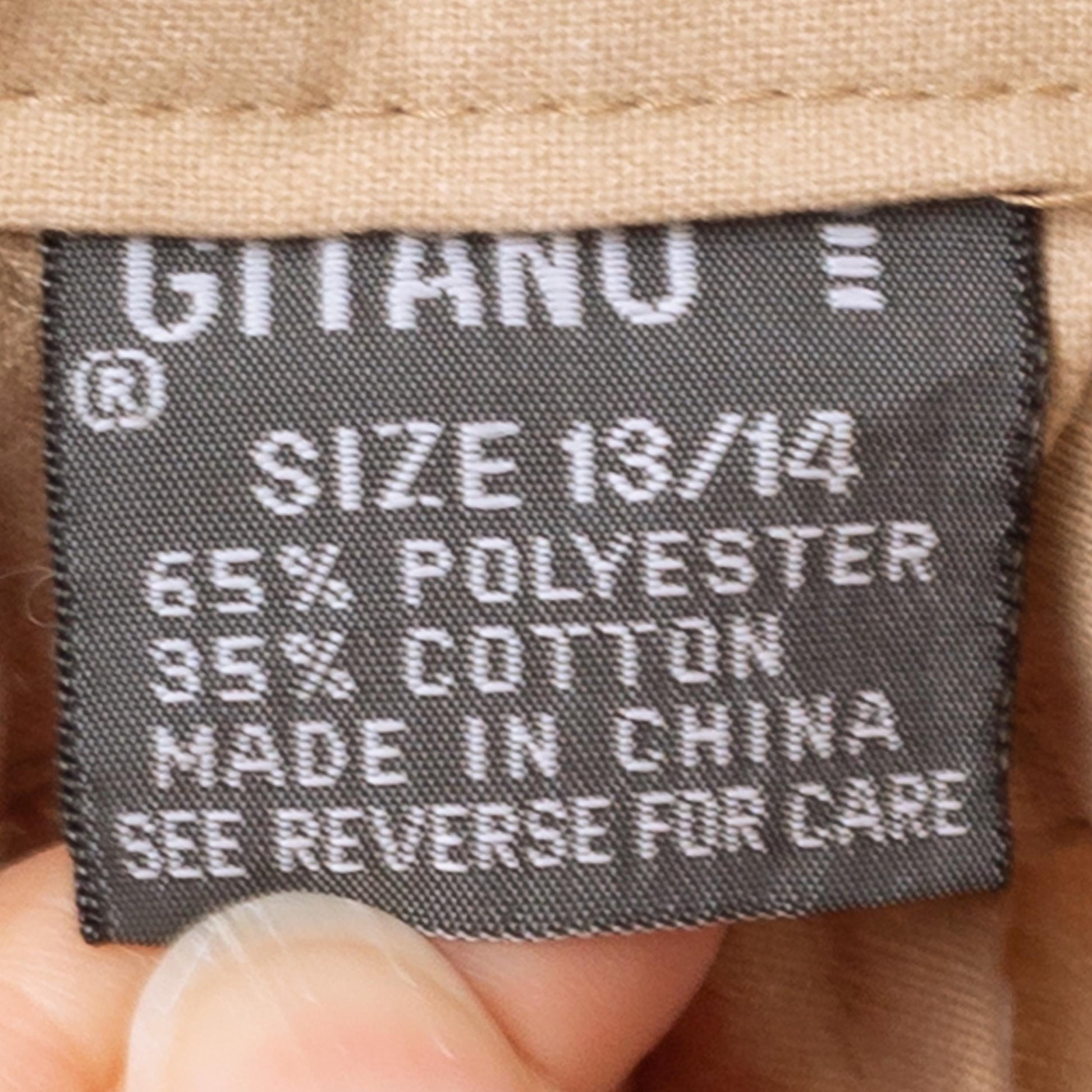 Vintage 90s Khaki Drawstring Pants - Large, 32" Waist | Pleated Paper Bag Tapered Leg Cotton Trousers