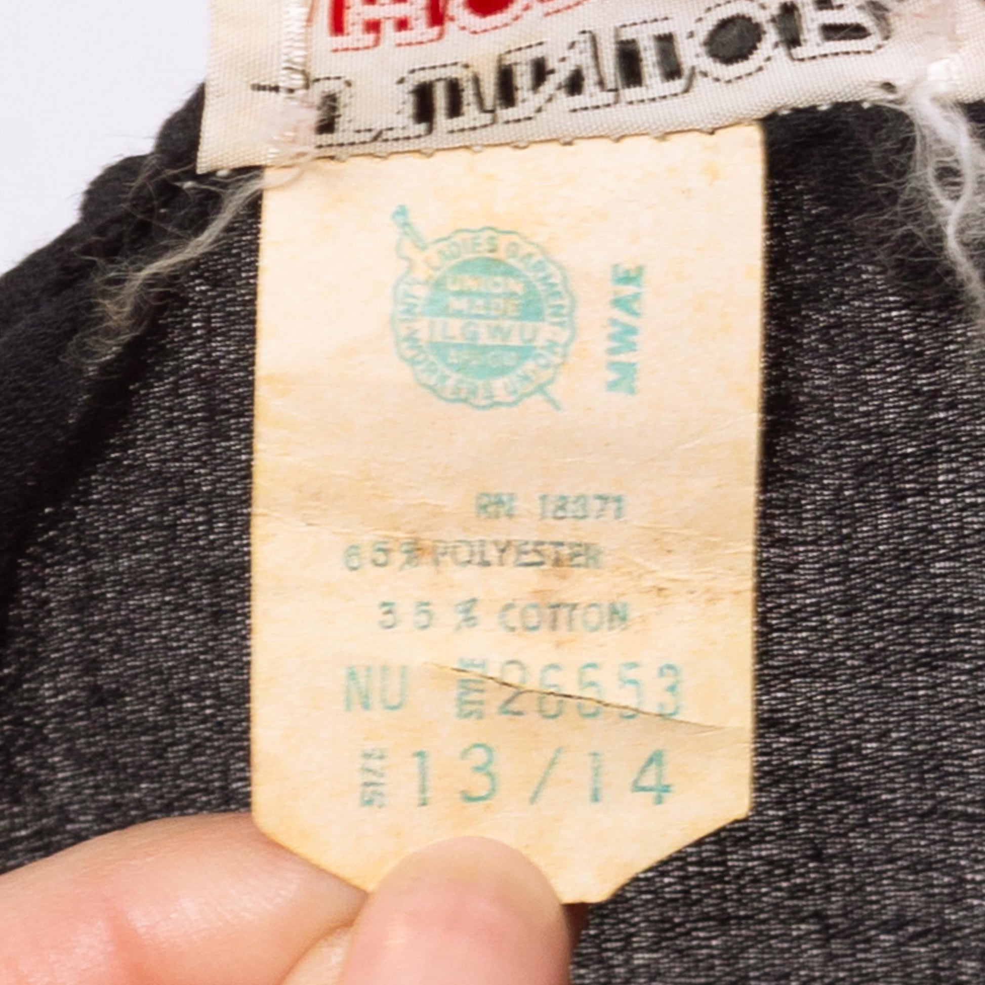 Vintage 70s Gothic Folk Peasant Blouse - Medium | Boho Black Cotton Balloon Sleeve Festival Top