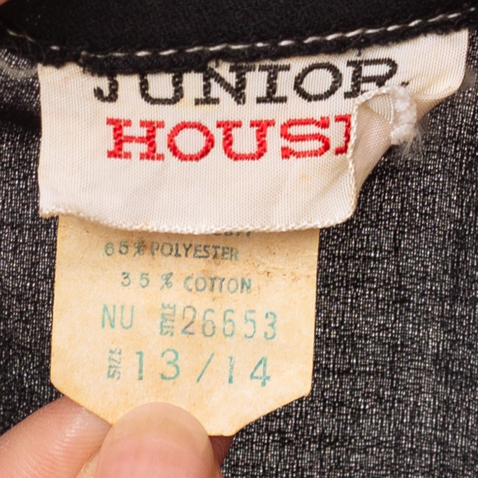 Vintage 70s Gothic Folk Peasant Blouse - Medium | Boho Black Cotton Balloon Sleeve Festival Top