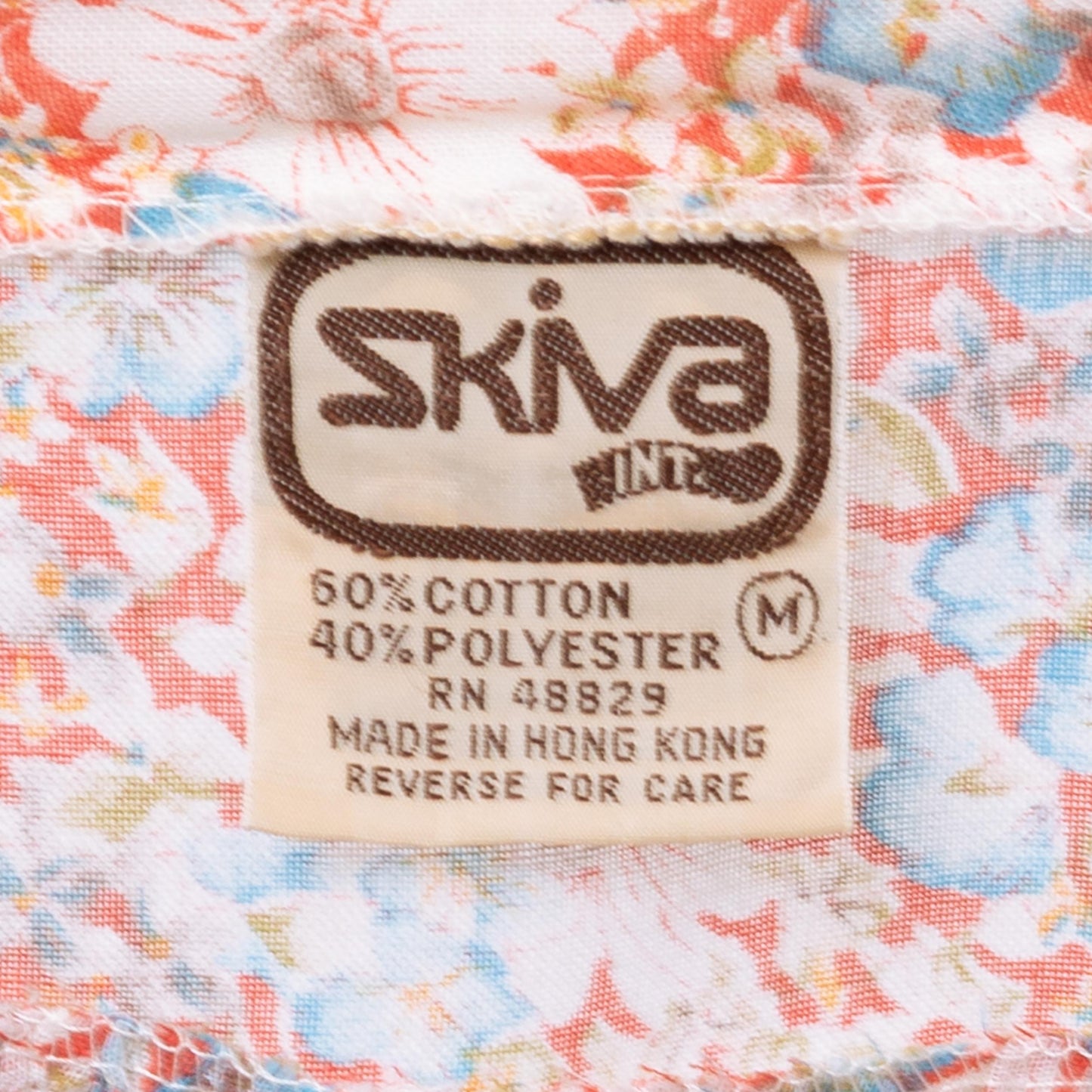 Vintage 70s Floral Cinched Waist Peasant Blouse - Medium | Boho Balloon Sleeve Top