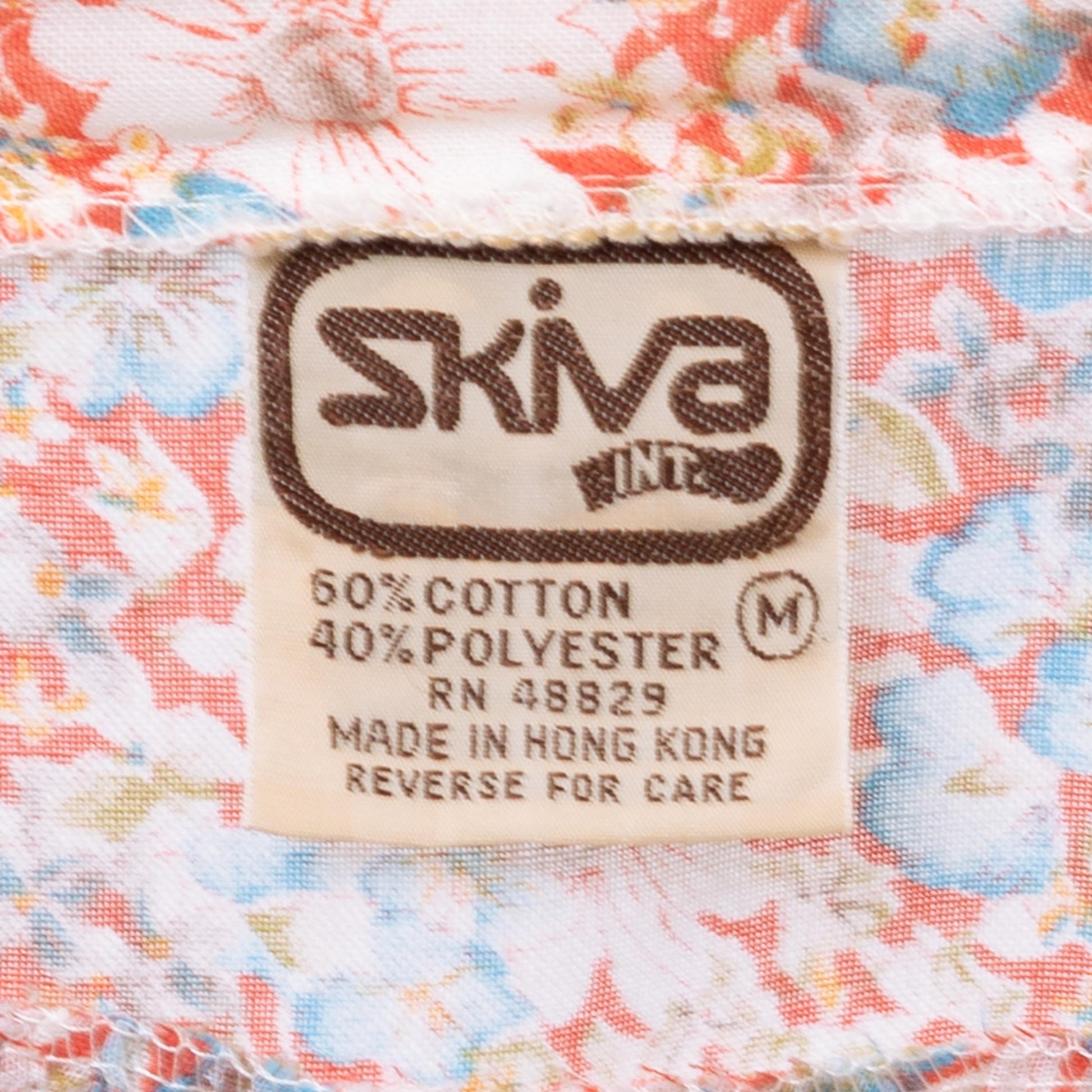 Vintage 70s Floral Cinched Waist Peasant Blouse - Medium | Boho Balloon Sleeve Top