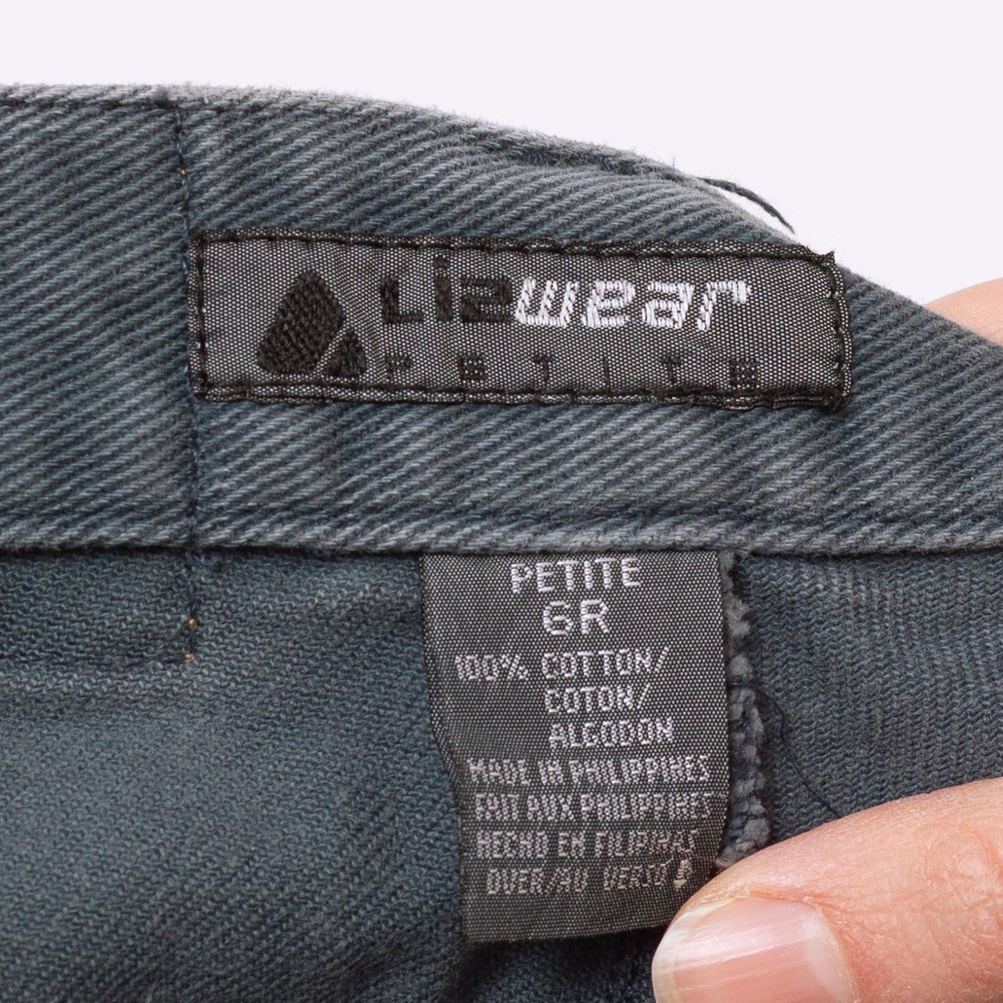Vintage 90s Slate Blue High Waisted Jeans - Petite Small, 26" Waist | Denim Slim Straight Leg Mom Jeans
