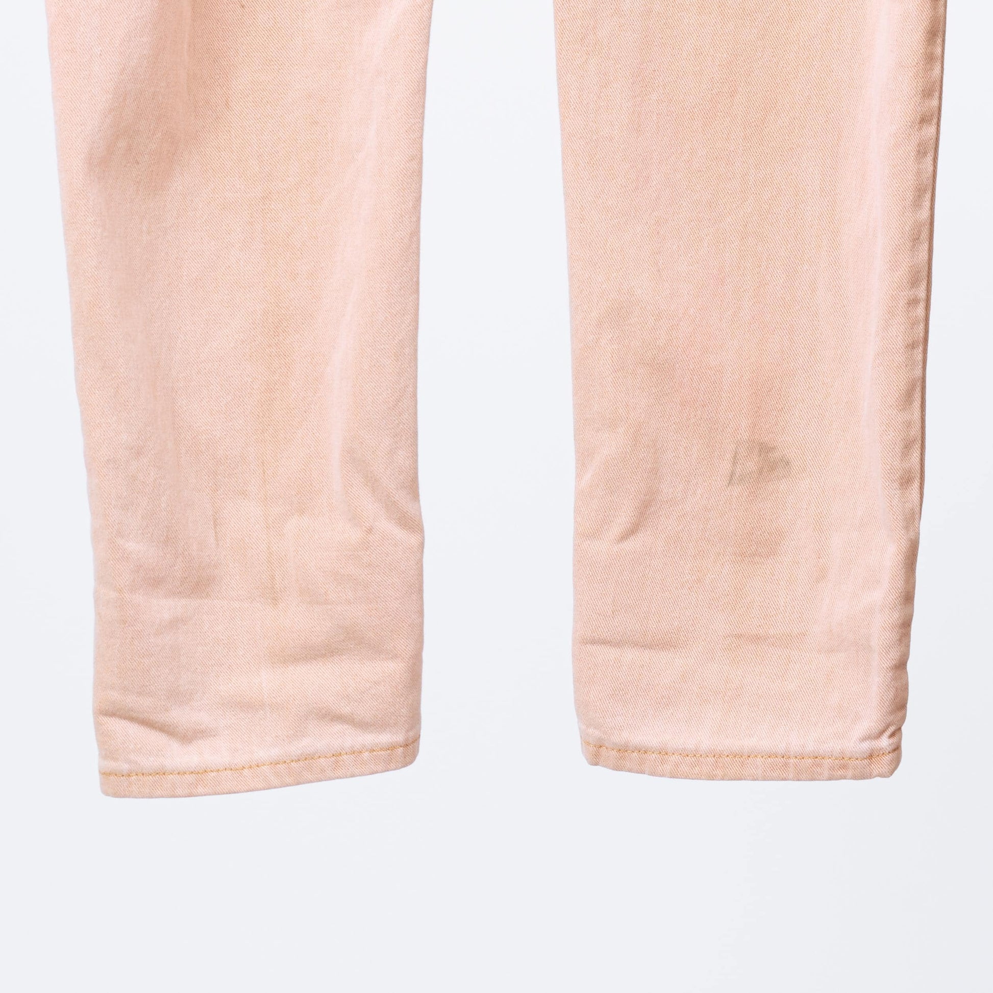 Vintage 90s Lee Dusty Pink High Waisted Jeans - Large Tall, 31" Waist | Peach Denim Slim Straight Long Inseam Mom Jeans