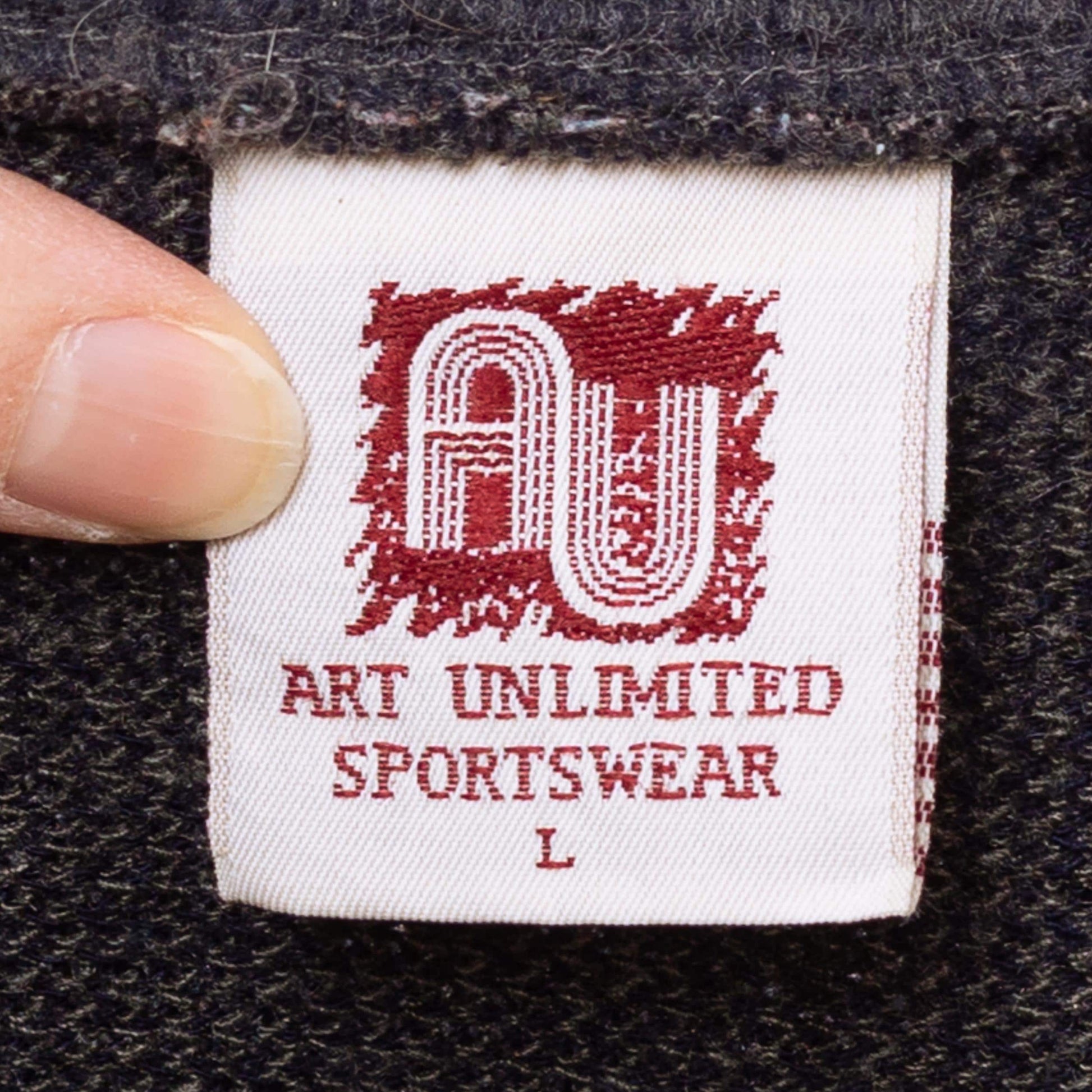 Vintage 90s Folk Floral Trim Fleece Sweatshirt - Large | Dark Blue Half Zip Longline Pullover