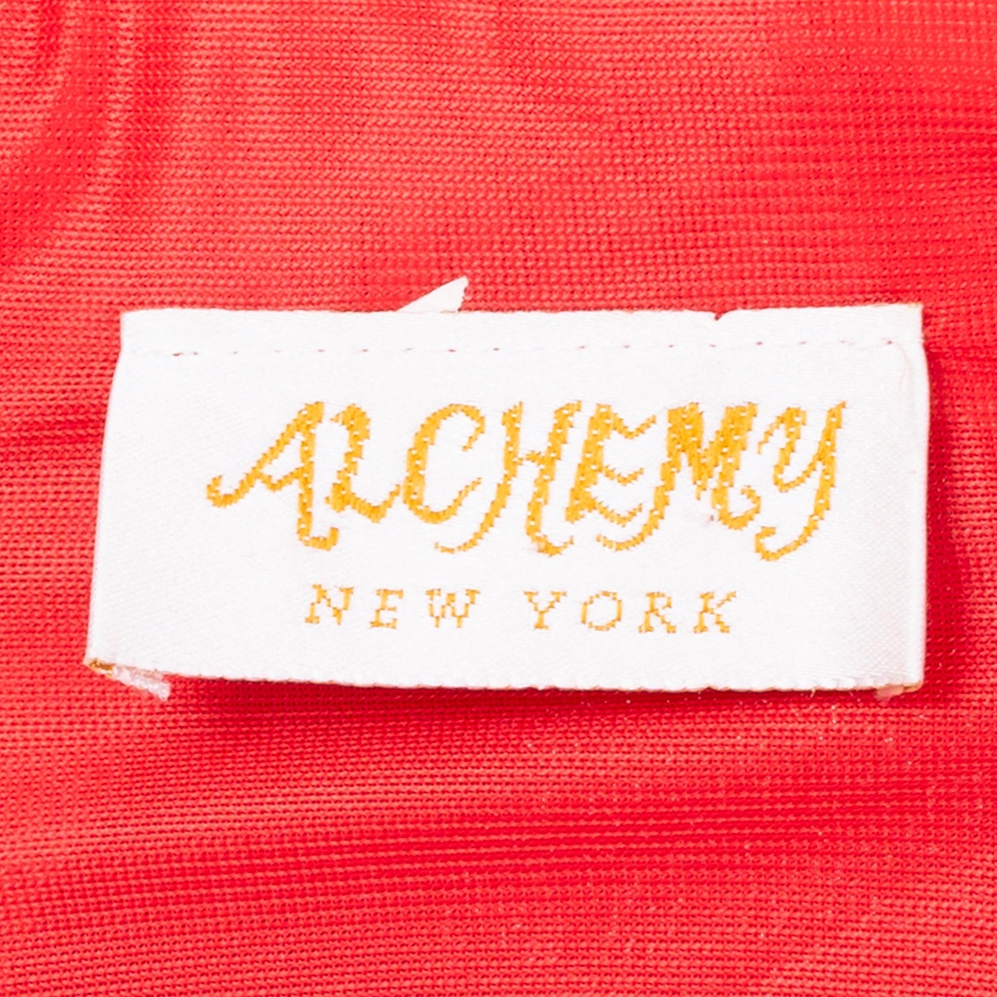 Vintage 90s Red Keyhole Chain Collar Maxi Dress - Small | Racerback Choker Neck Evening Gown, Sexy Formal Party Dress