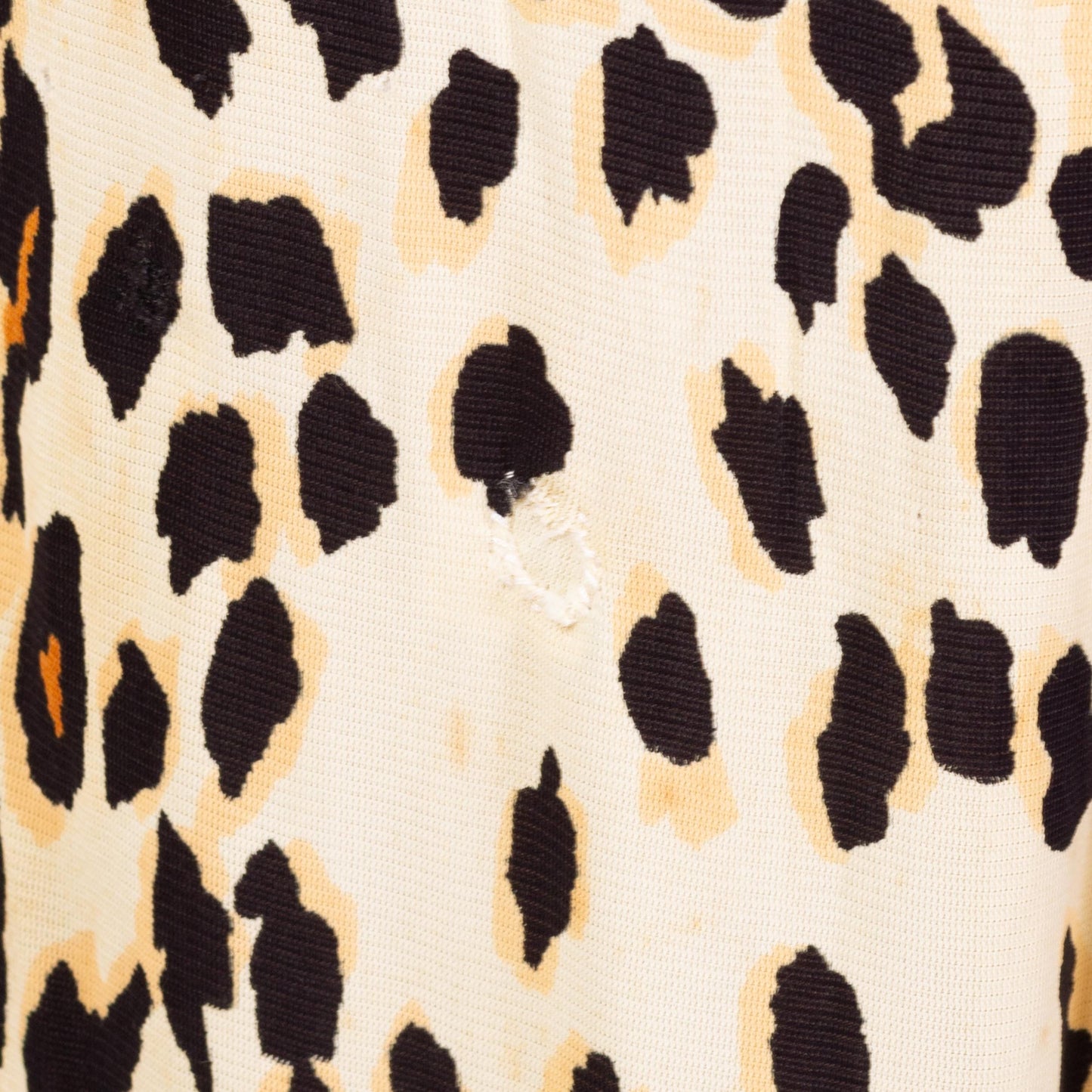 Vintage 60s 70s Animal Print Palazzo Jumpsuit - Medium | Black & Brown Leopard Print Sleeveless Disco Pantsuit