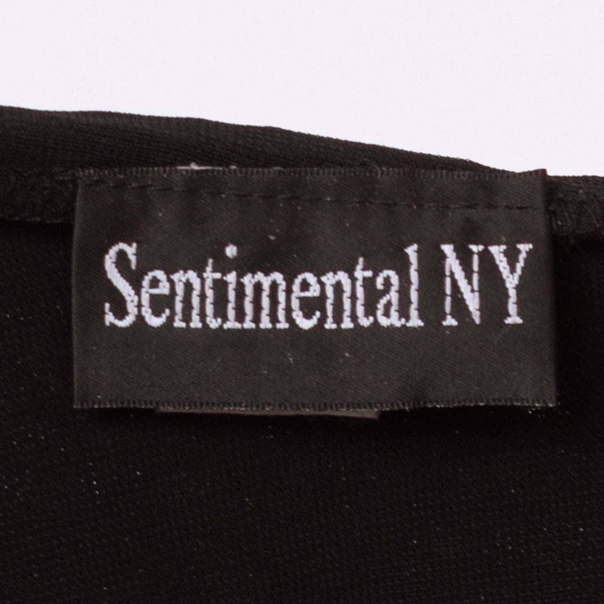 Vintage 90s Backless Black Sparkle Maxi Dress - Small | Low Back Criss Cross Strap Sexy Evening Gown