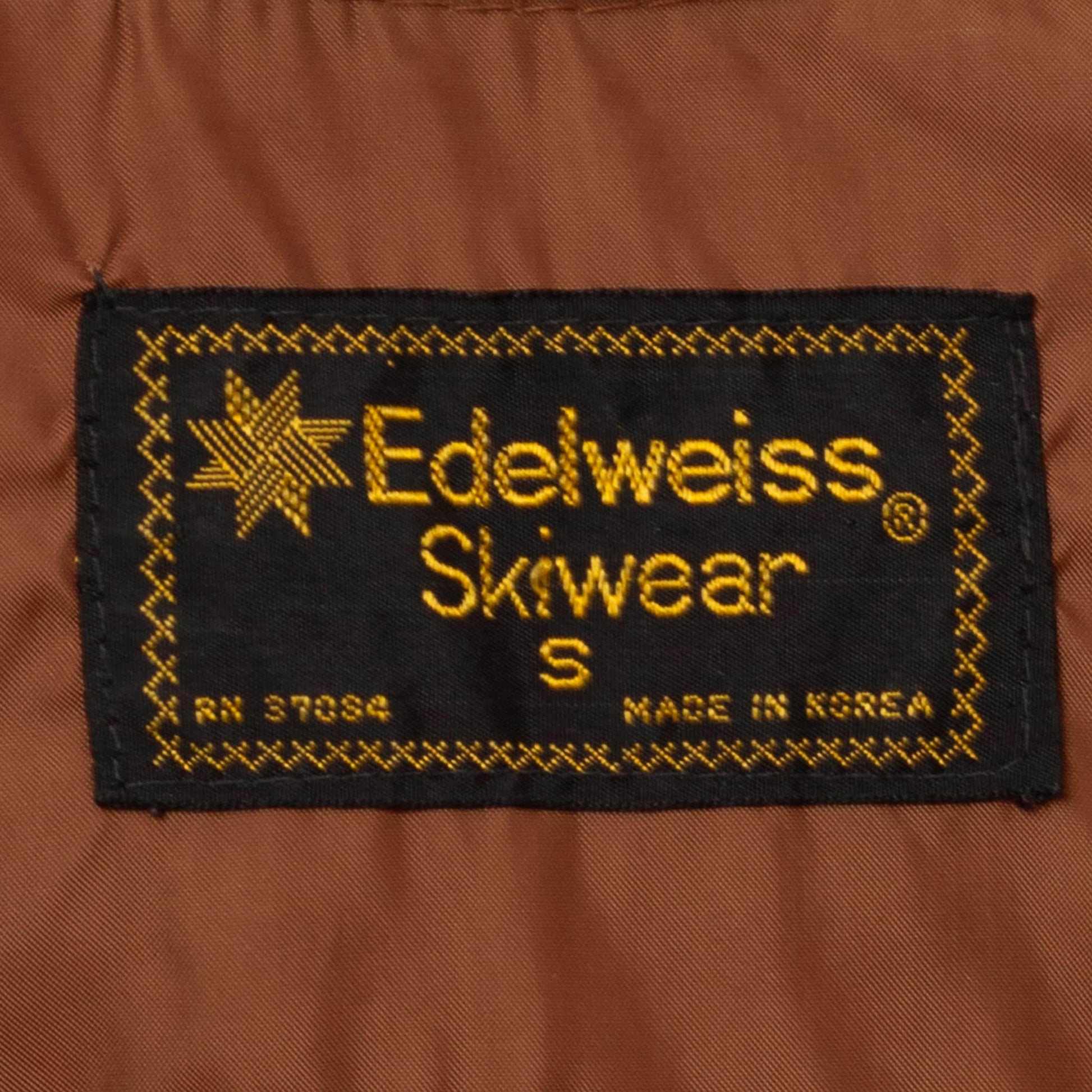 Vintage 70s 80s Chocolate Brown Puffer Ski Jacket - Extra Small | Retro Zip Up Down Fill Winter Coat