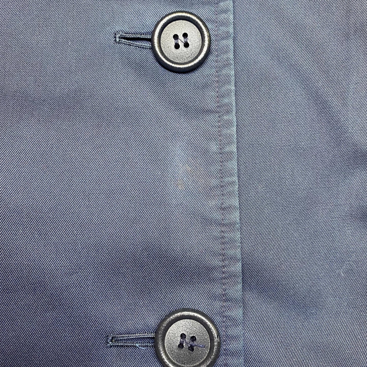 Vintage 90s Burberry Navy Blue Short Belted Trench Coat - Small to Medium | Designer Plaid Lined Double Breasted Lightweight Jacket