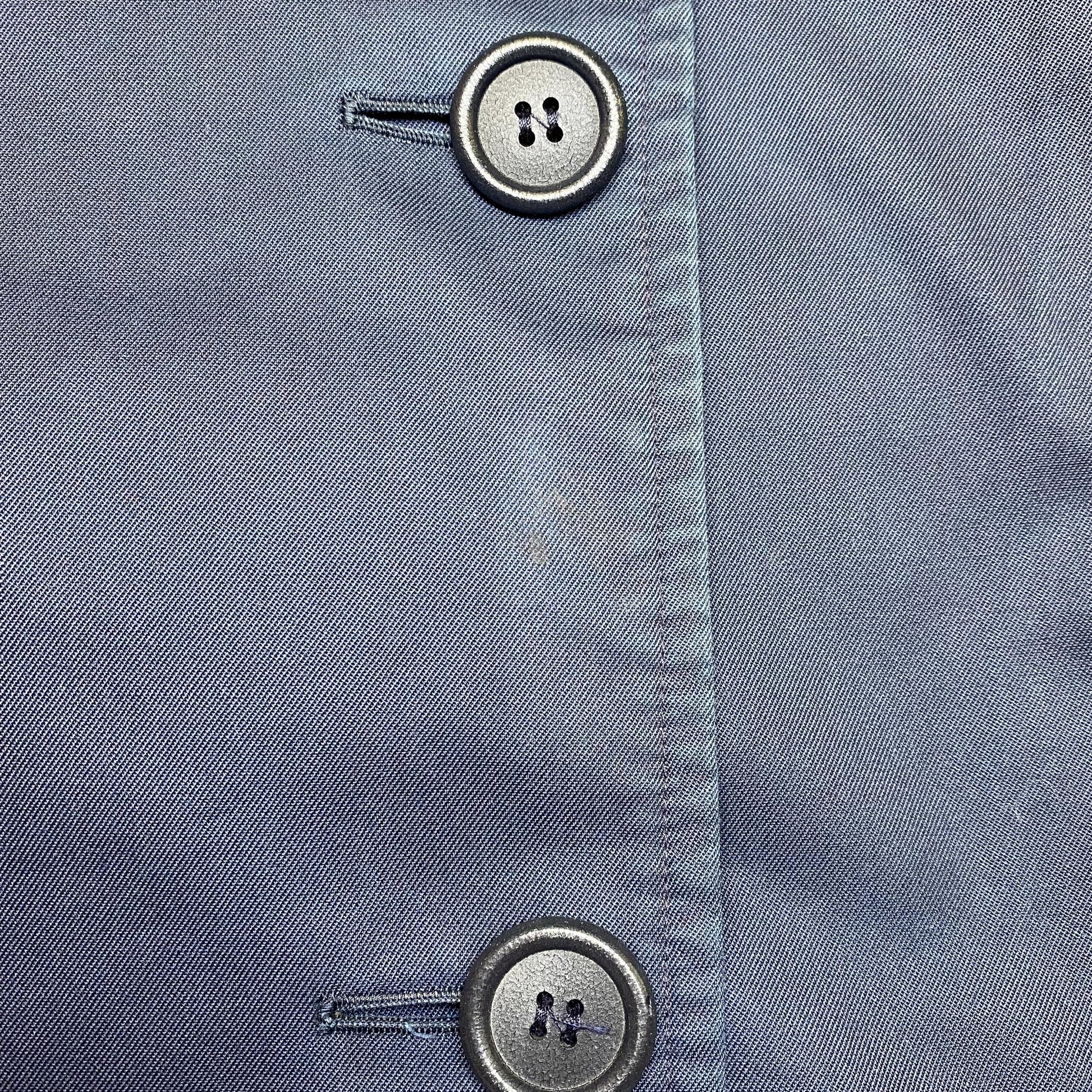 Vintage 90s Burberry Navy Blue Short Belted Trench Coat - Small to Medium | Designer Plaid Lined Double Breasted Lightweight Jacket