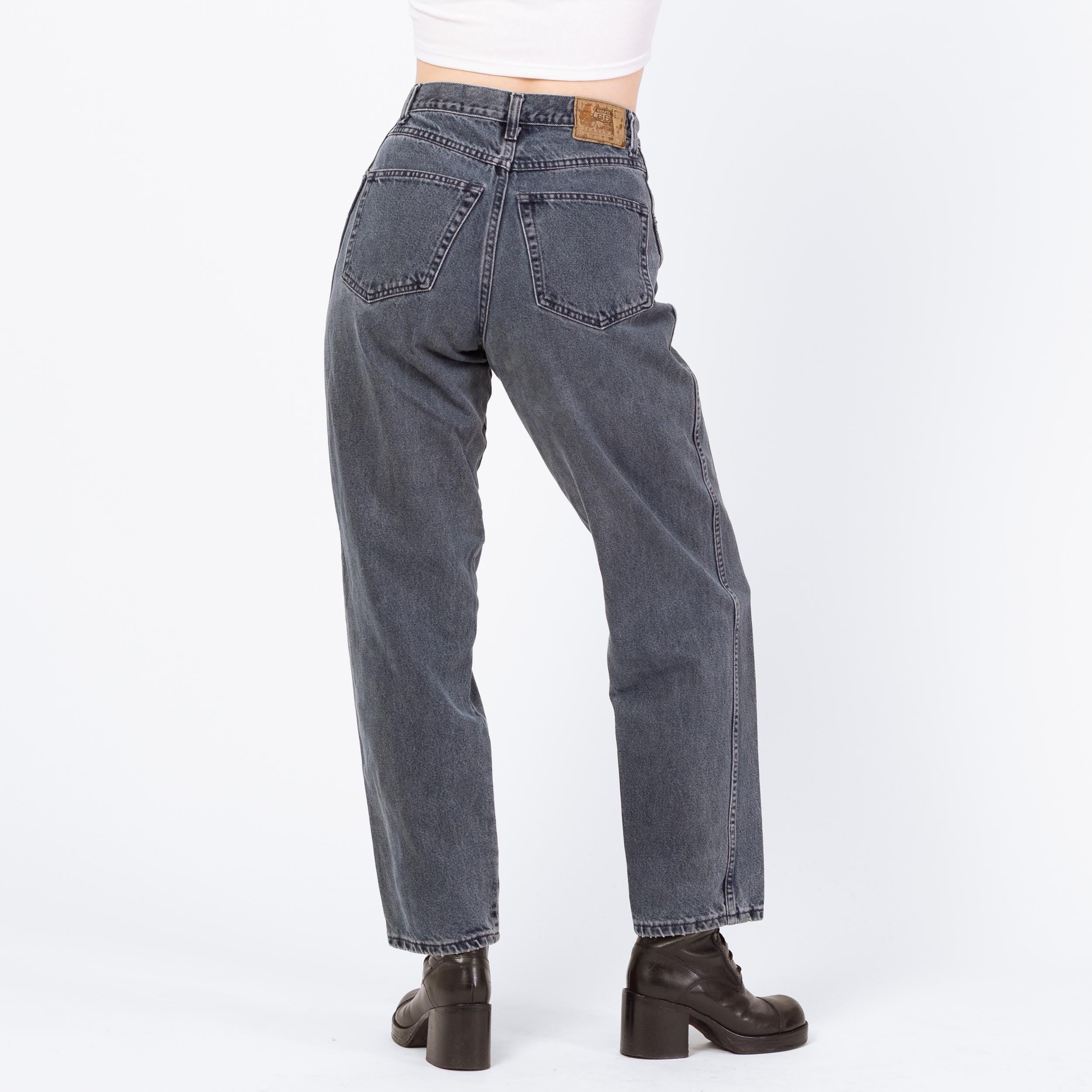 Vintage 90s Dark Acid Wash Relaxed Fit Jeans - Medium, 28