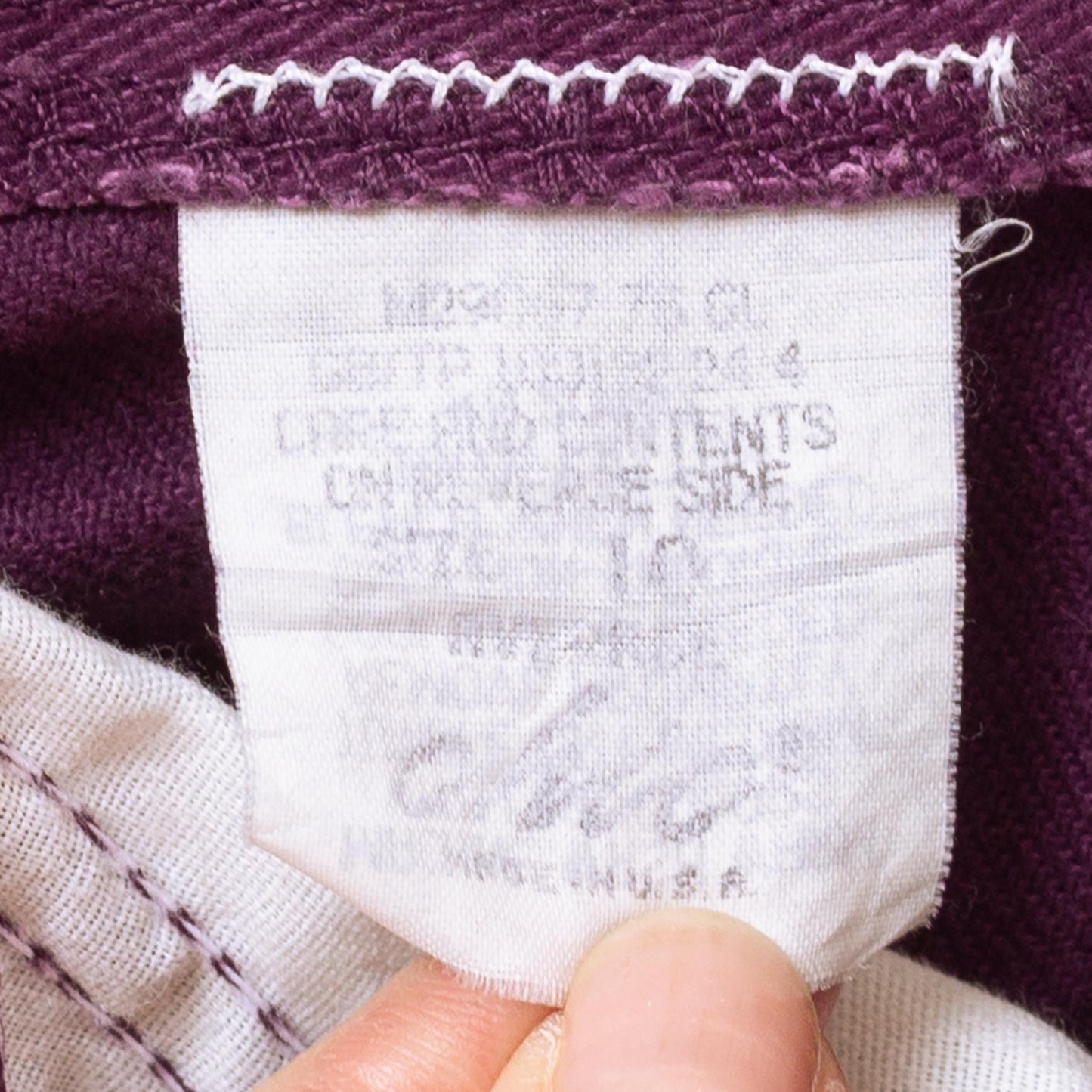 Vintage 80s Purple High Waisted Jeans - Small, 26" Waist | Denim Slim Straight Leg Mom Jeans