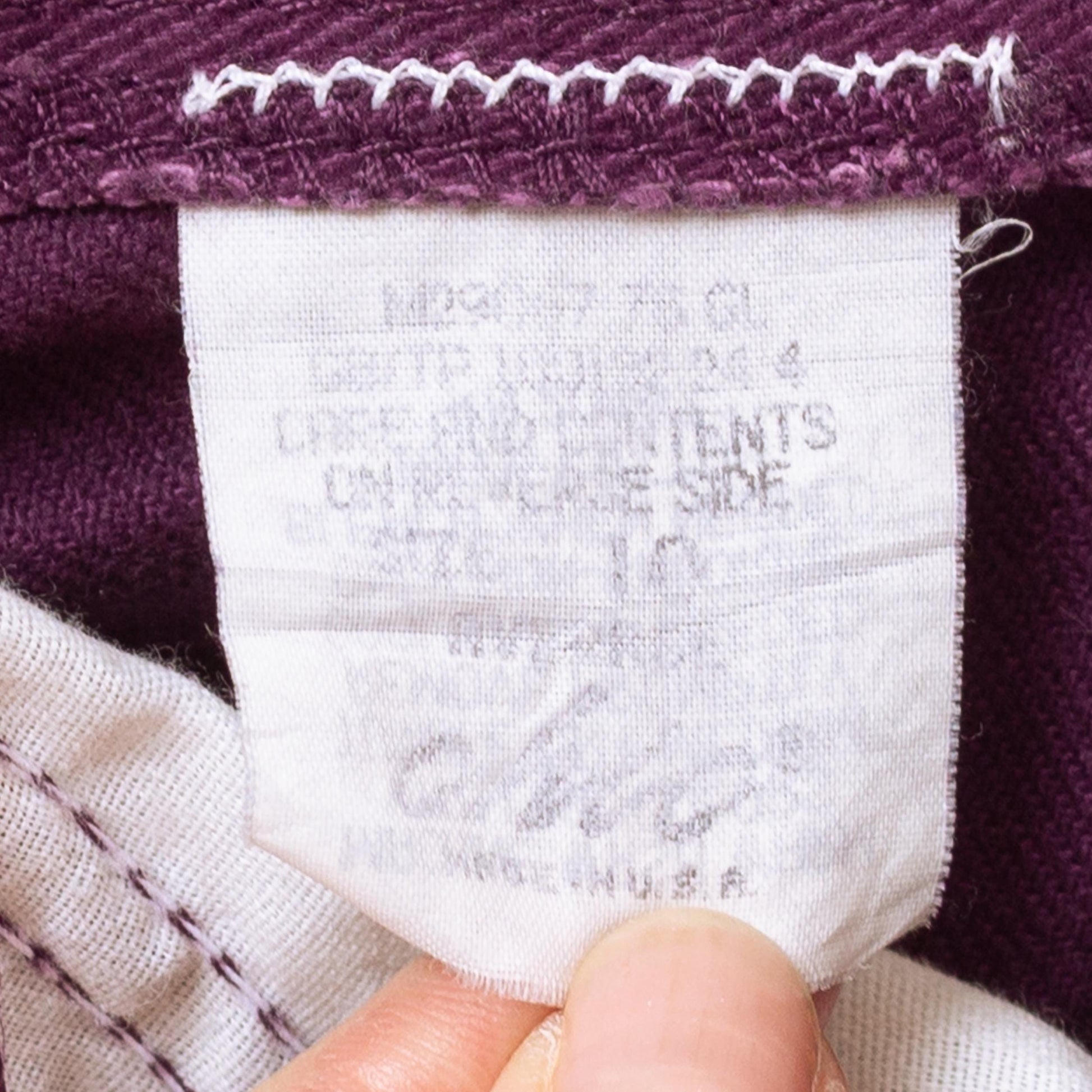 Vintage 80s Purple High Waisted Jeans - Small, 26" Waist | Denim Slim Straight Leg Mom Jeans