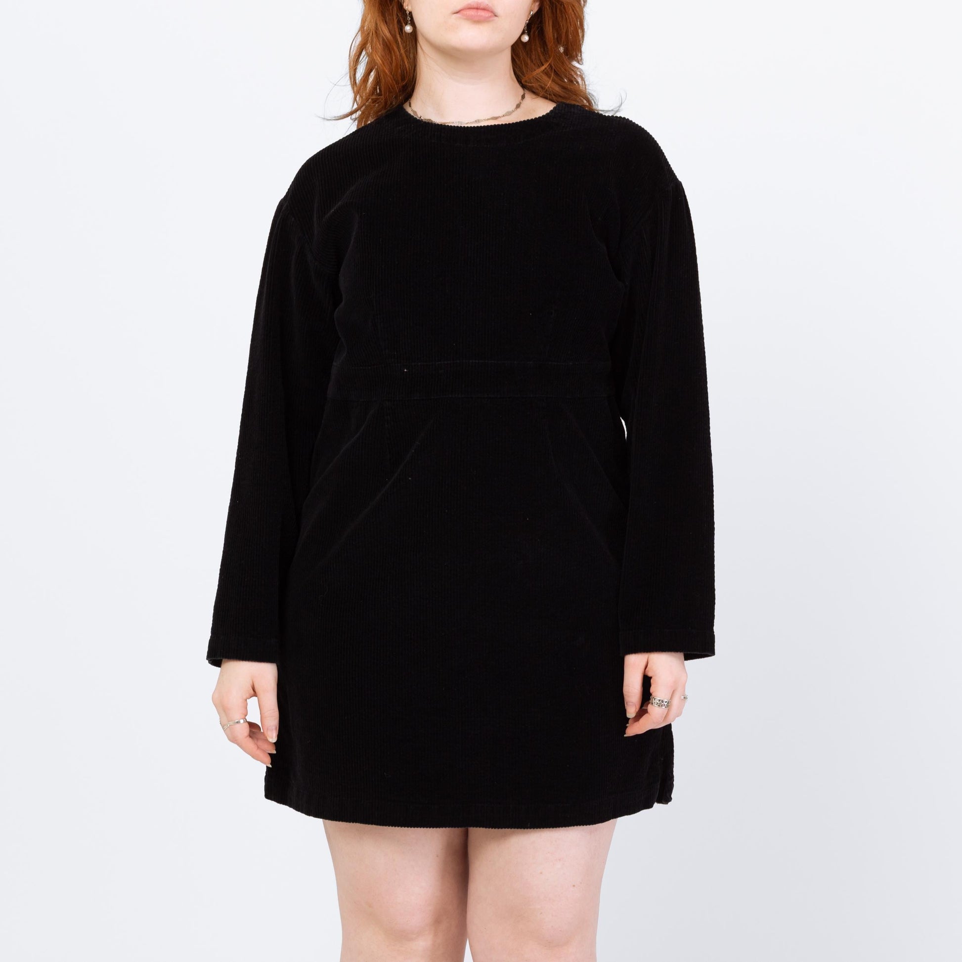 black knit dress amazon Fall Picks: Sweater Dresses & Cozy Layers Feel elegant and cozy fabric-eco-rib Size:L / US 10-12 Black Halter Maxi Dress
