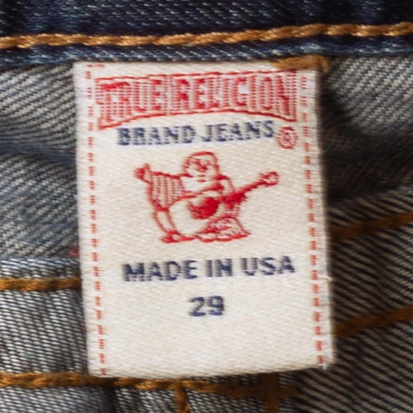 Vintage Y2K True Religion Becky Low Rise Bootcut Jeans - Medium | 2000s Dark Wash Denim
