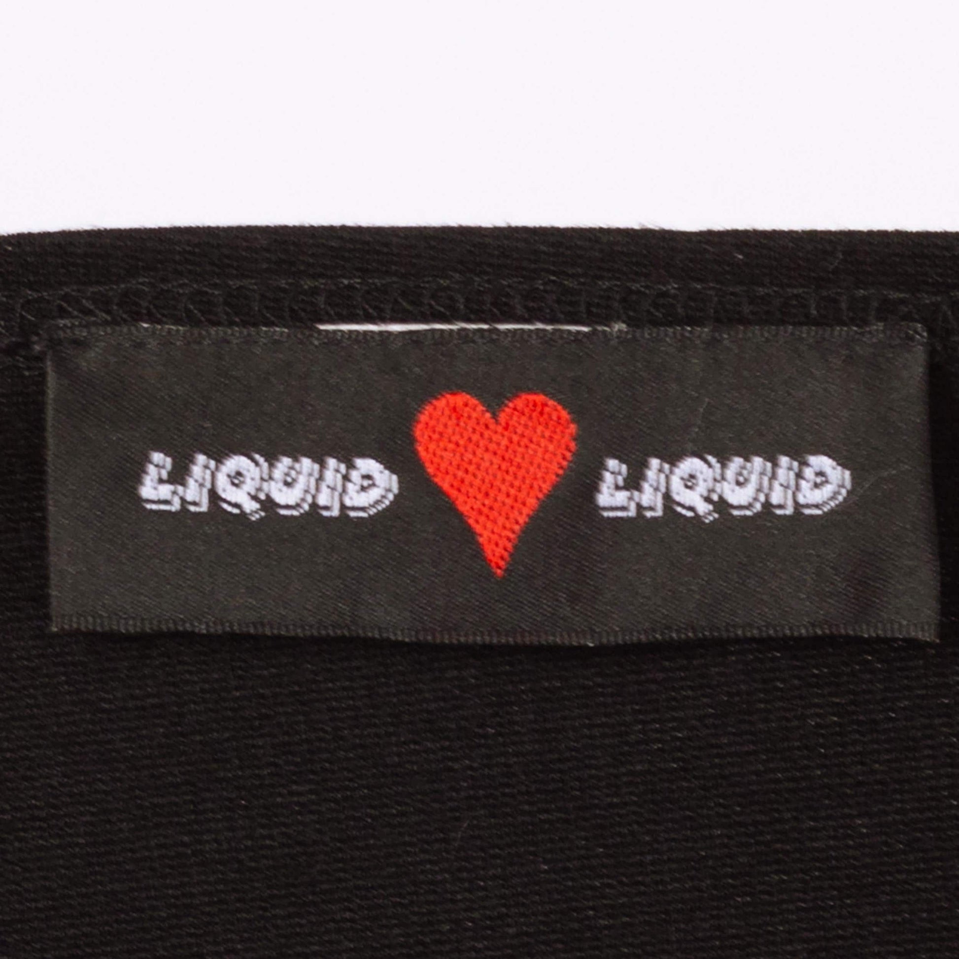 Vintage 90s Y2K Black Keyhole Cut Out Top - Medium to Large | Whimsigoth 3/4 Sleeve Shirt