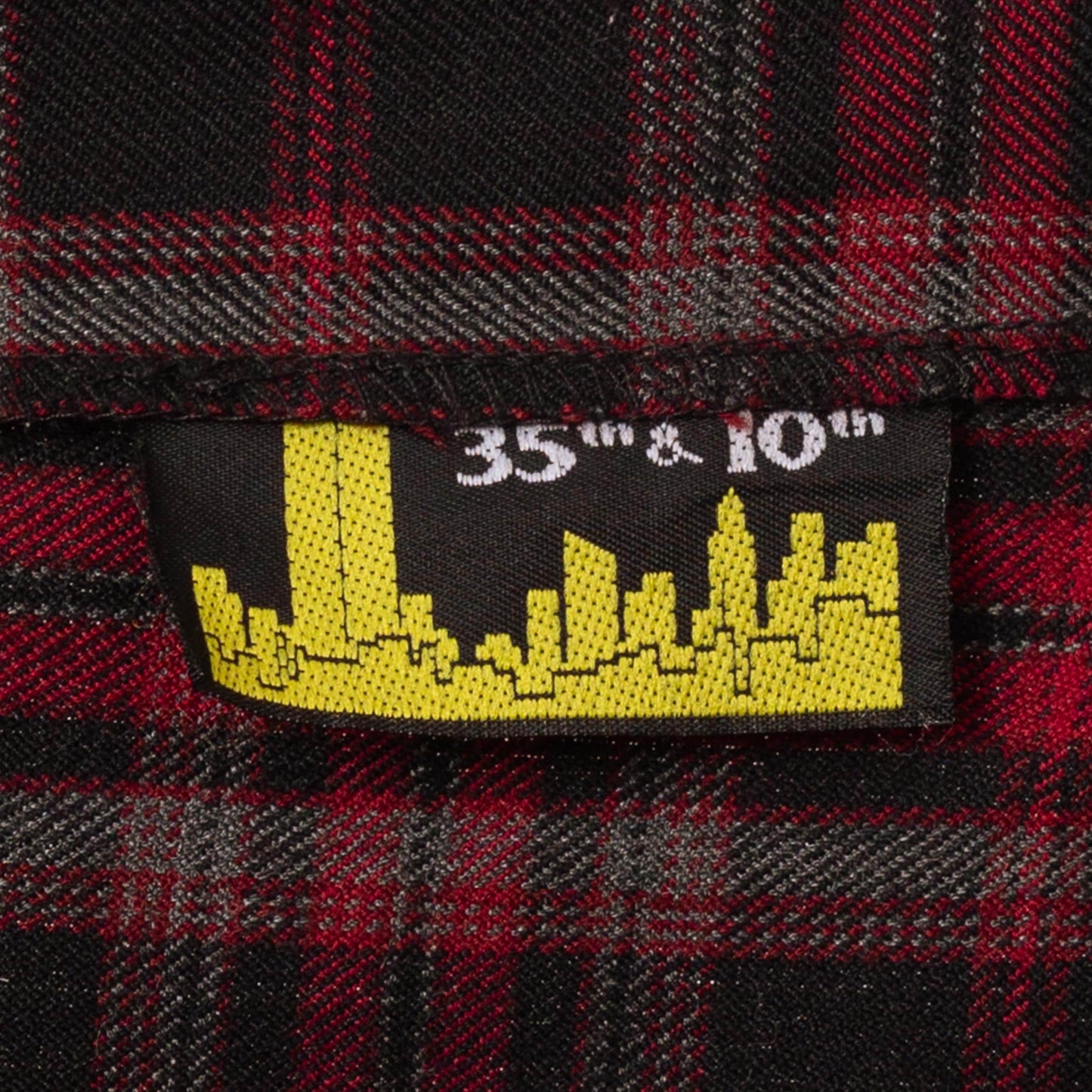 Vintage 90s Red & Black Plaid Mini Schoolgirl Skirt - Small, 27" | High Waisted Miniskirt