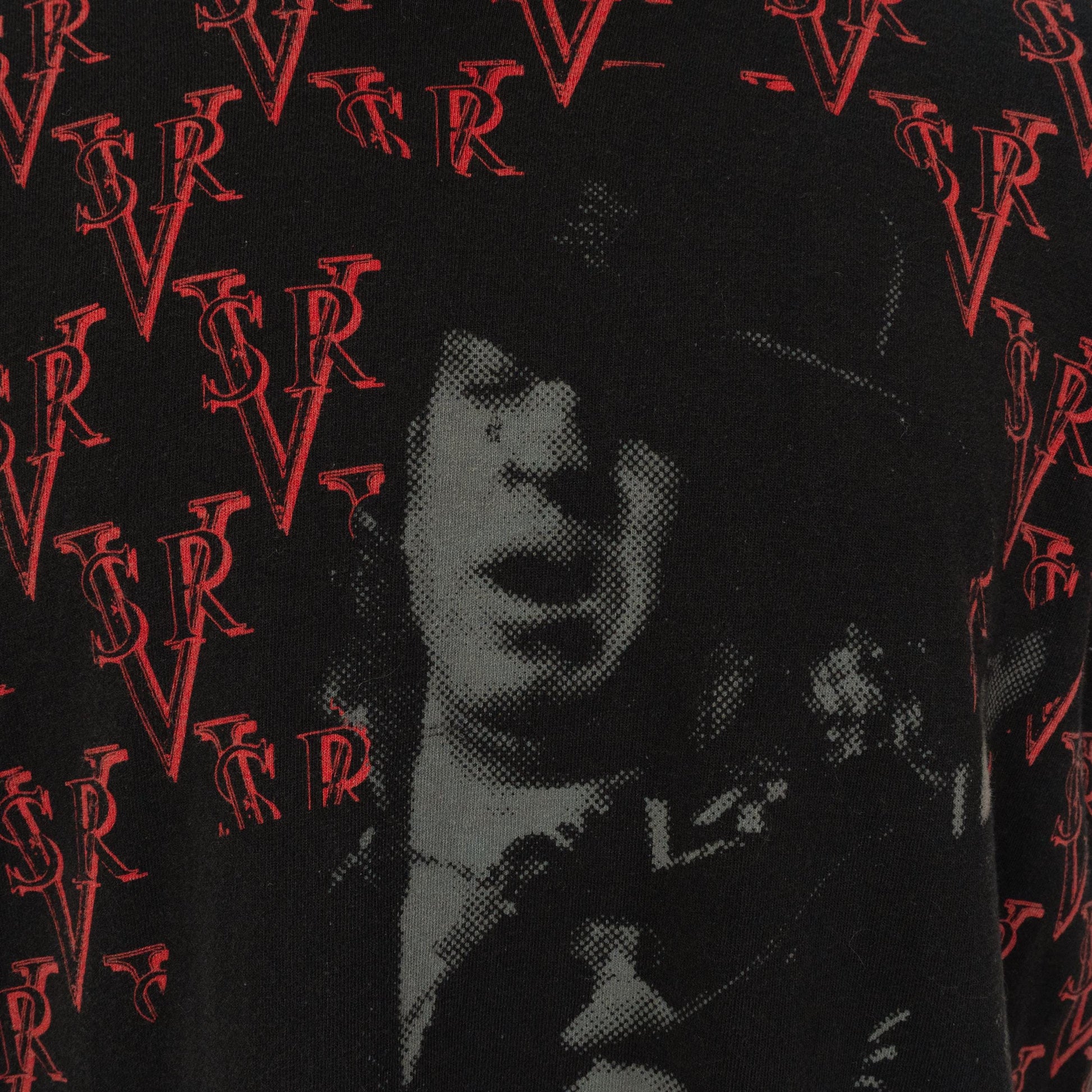 Vintage 90s Stevie Ray Vaughan T Shirt - Extra Large | All Over Print Signature Graphic Tee
