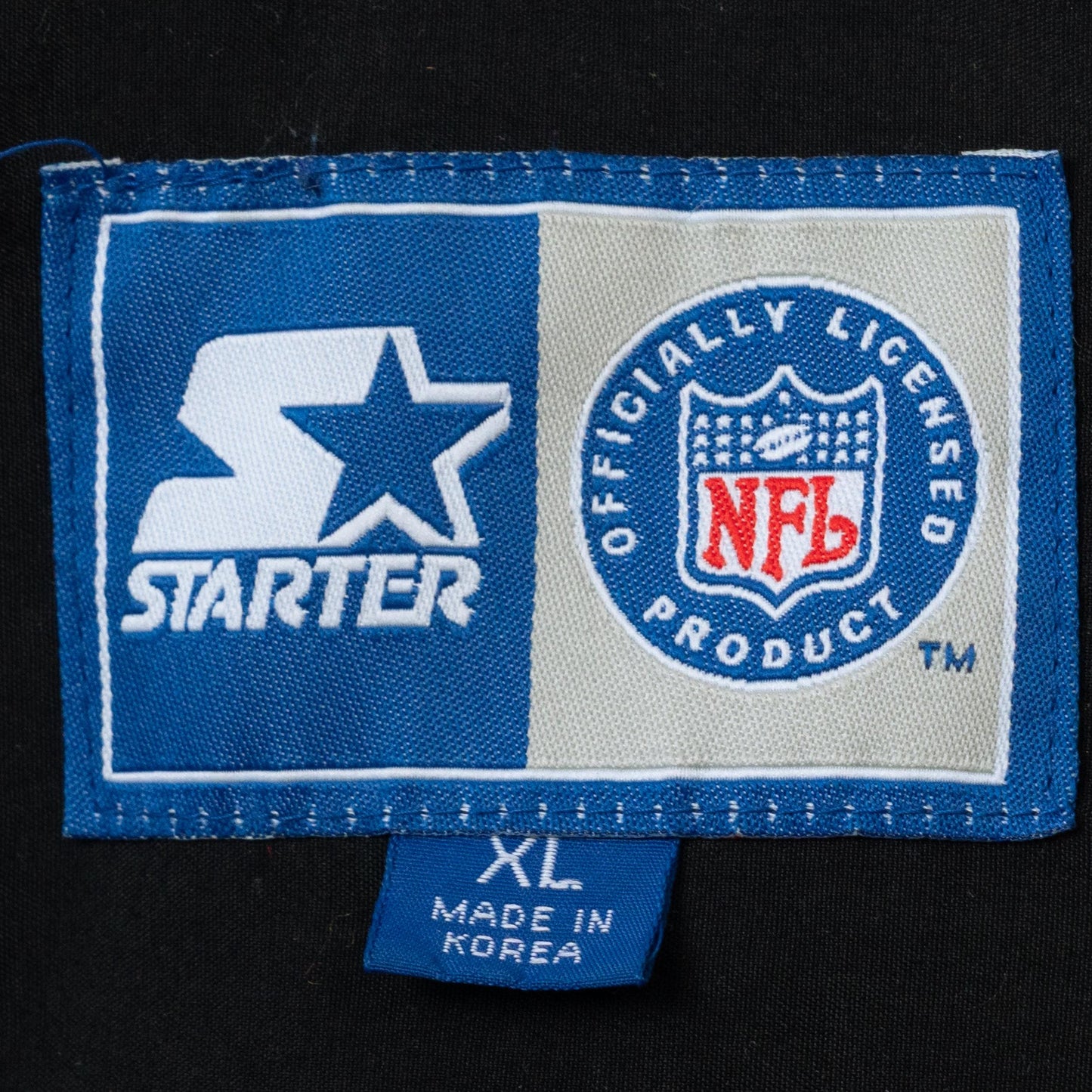 Vintage 90s New York Jets Starter Jacket - Extra Large | NFL Football Oversize Hooded Puffy Winter Coat