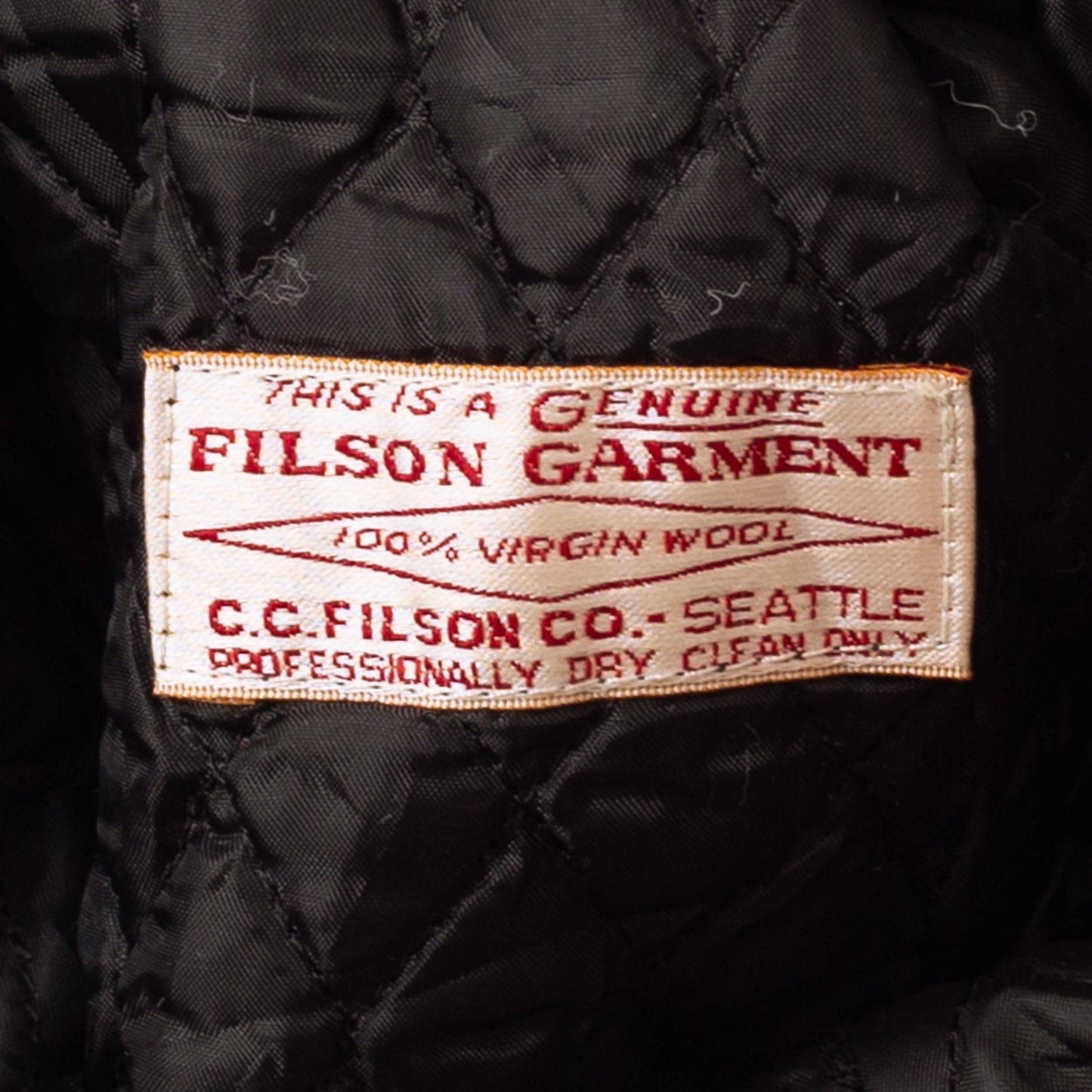 Vintage 70s 80s Filson Charcoal Wool Mackinaw Earflap Cap - XXL | Cadet Trapper Hat