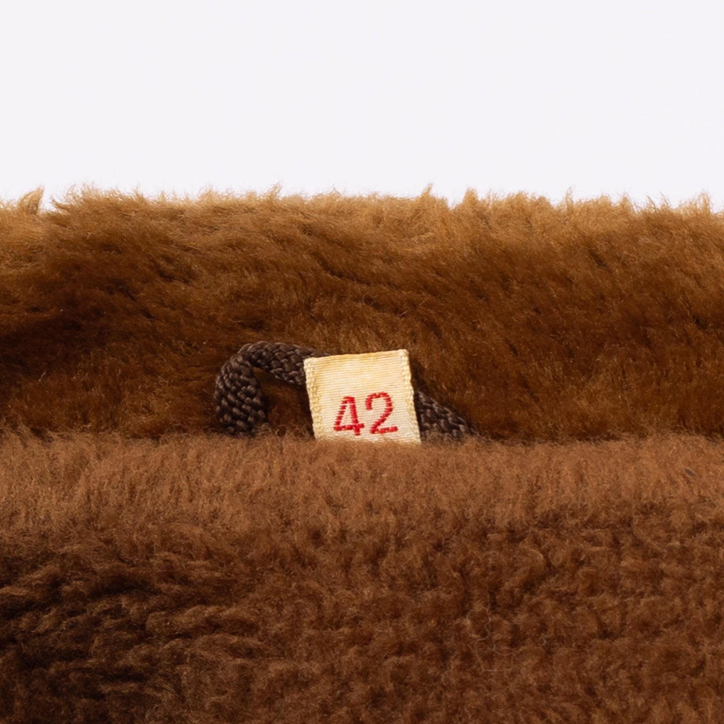 Vintage 60s 70s Burnt Orange Wool Tweed Belted Coat - Large, Size 42 | Plush Collar Double Breasted Peacoat