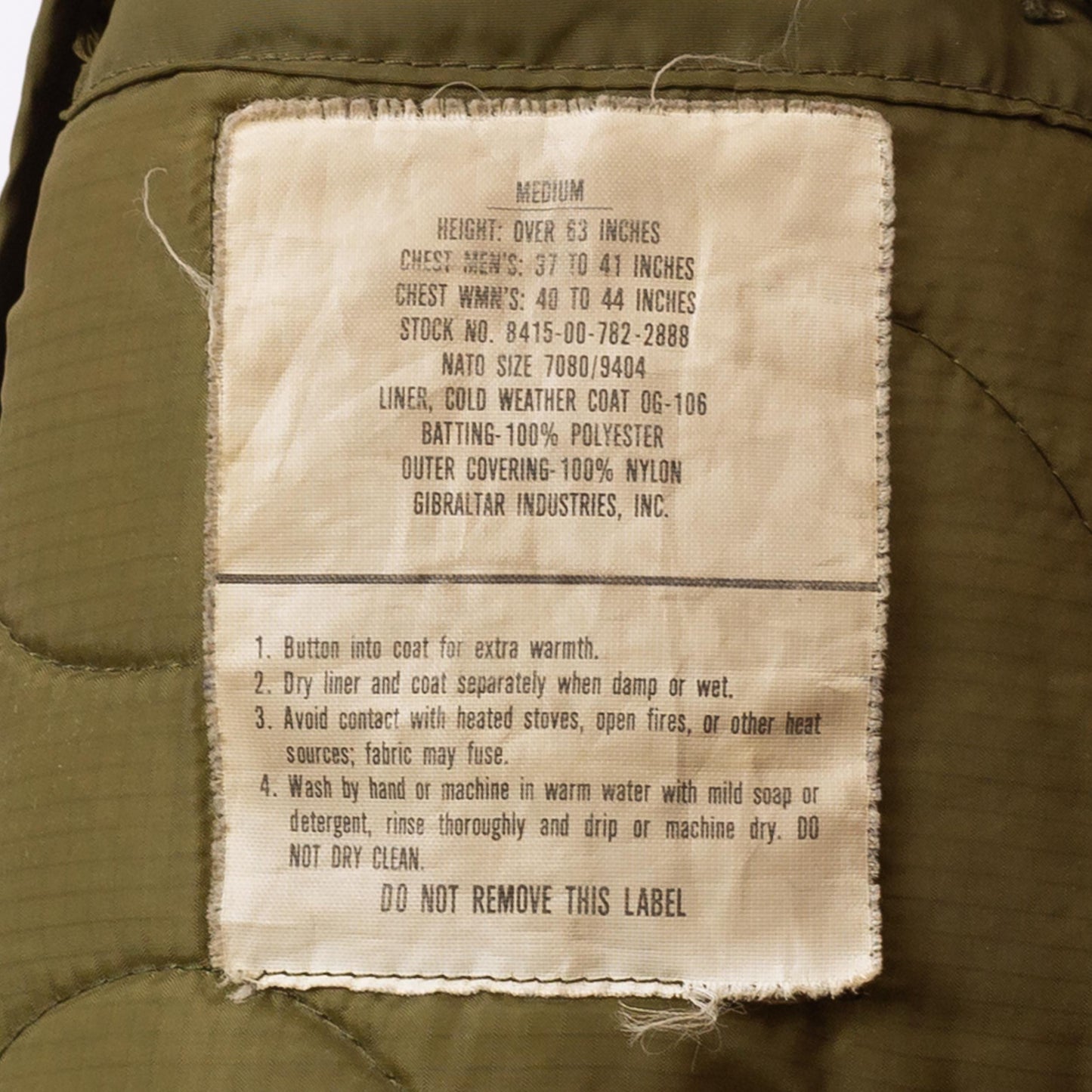 Vintage 70s M-65 US Army Cold Weather Field Jacket - Medium | Vietnam Era Military Commando Coat