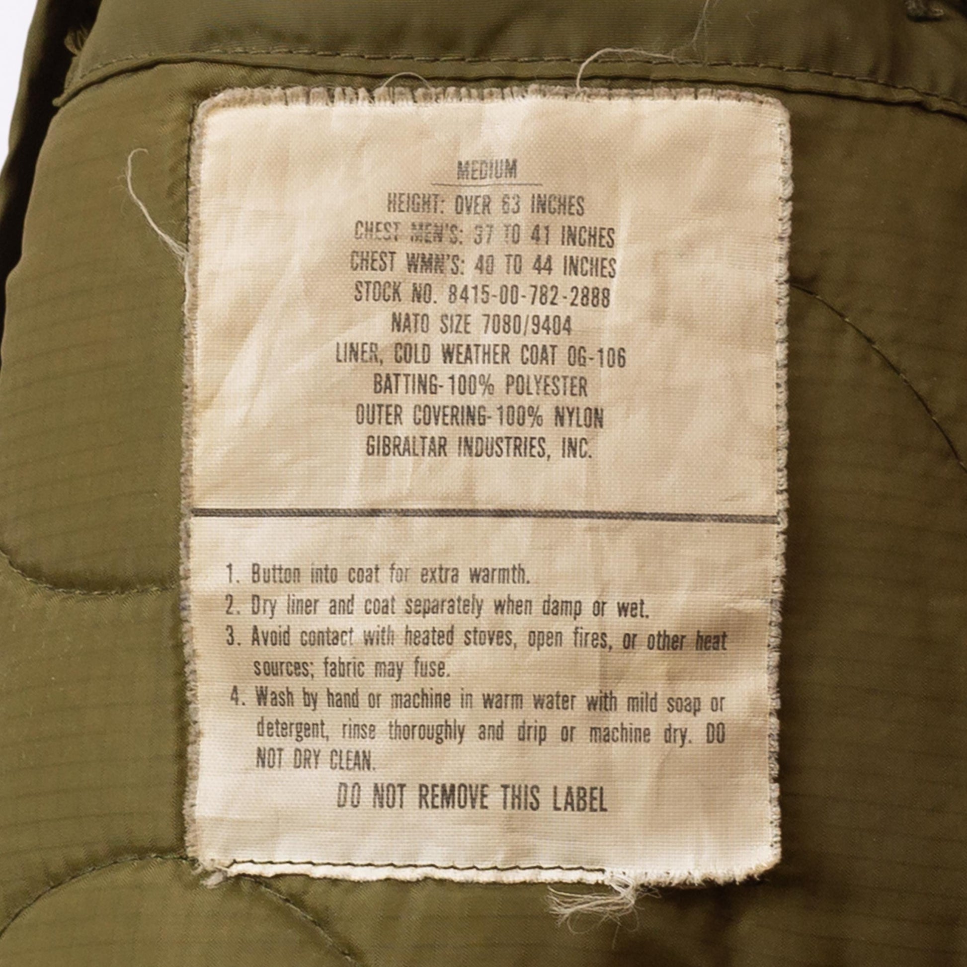 Vintage 70s M-65 US Army Cold Weather Field Jacket - Medium | Vietnam Era Military Commando Coat
