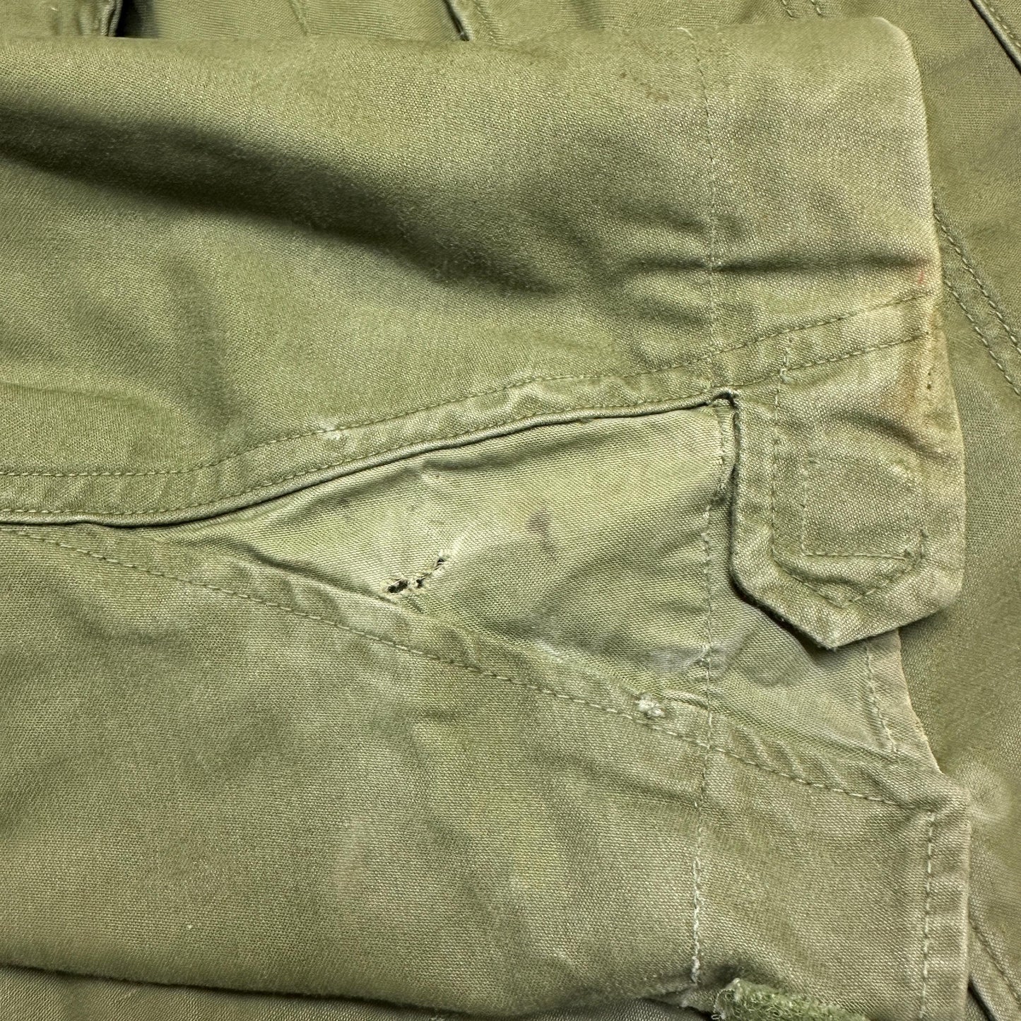 Vintage 60s M-65 US Army Field Jacket - Small | OG 107 Olive Drab Vietnam Era Military M65 Coat