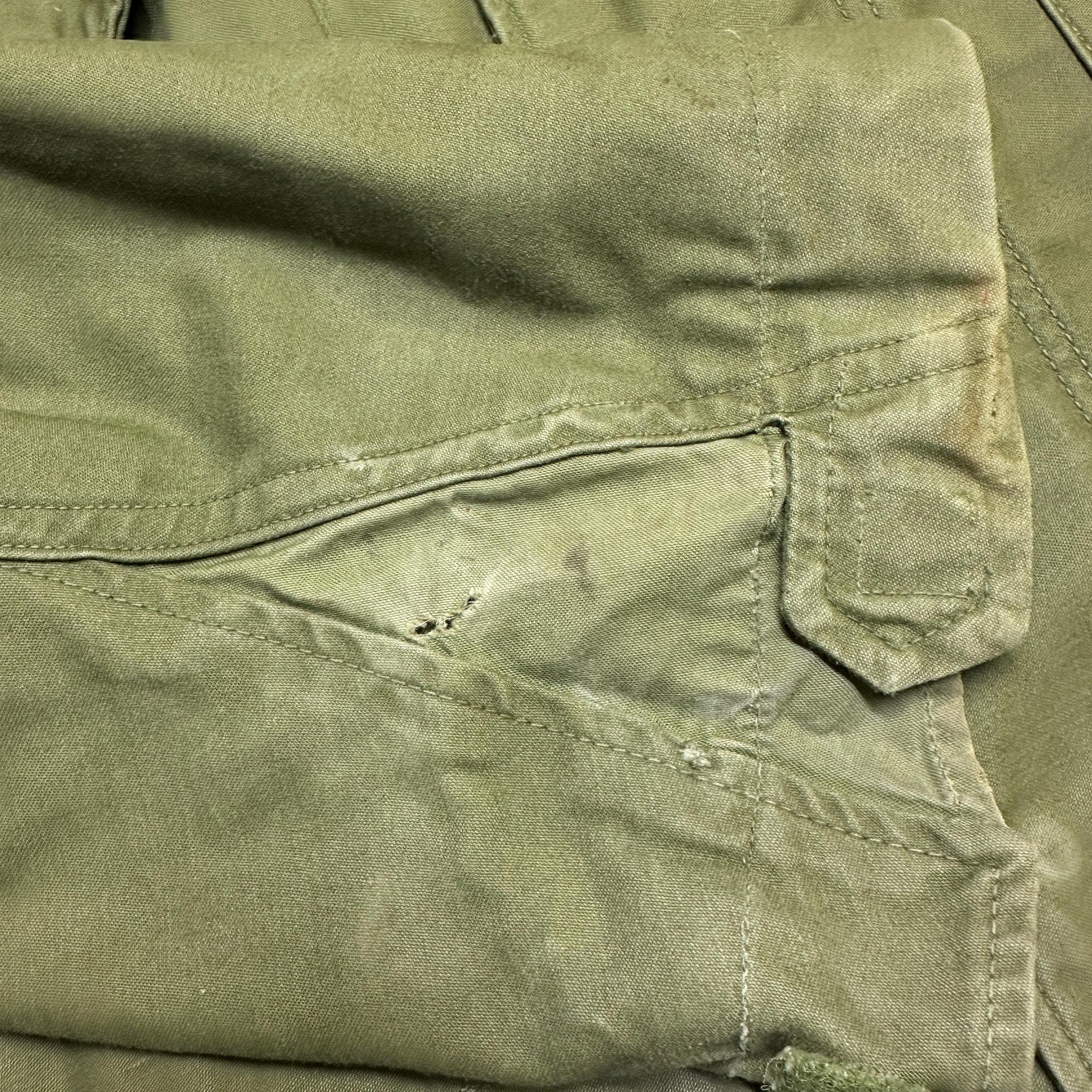 Vintage 60s M-65 US Army Field Jacket - Small | OG 107 Olive Drab Vietnam Era Military M65 Coat