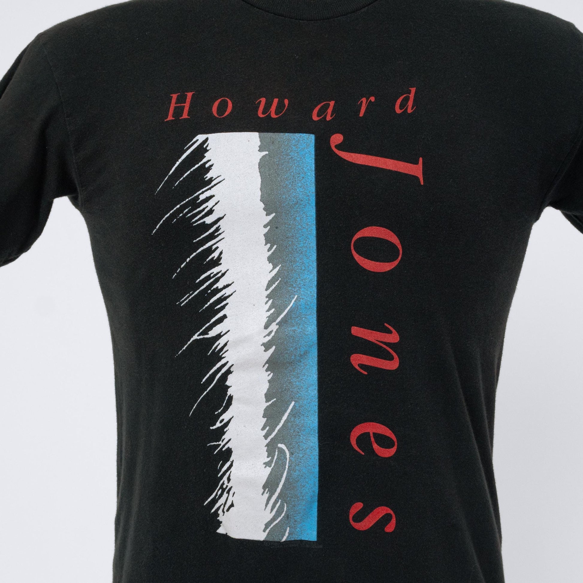 Vintage 80s Howard Jones T Shirt - Small | Cross That Line Tour Graphic Tee