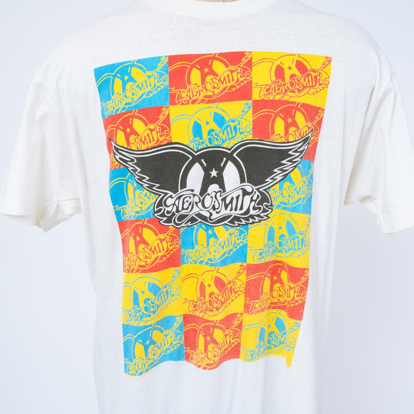 Vintage 1989 Aerosmith Pump Tour T Shirt - 3XL | 80s Graphic Band Tee