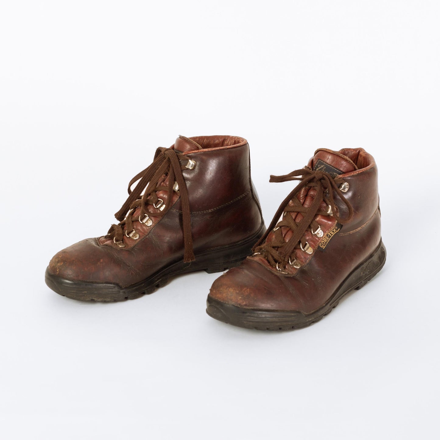 Vintage Vasquez Burgundy Leather Hiking Boots - Men's Size 8, Women's 10 | Sundowner Backpacking Ankle Boots