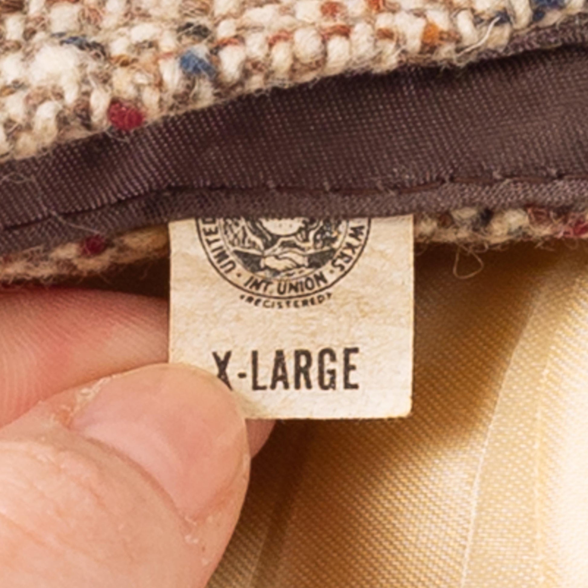 Vintage 70s 80s Eddie Bauer Tweed Earflap Cap - Extra Large | Newsboy Flat Cabbie Hat