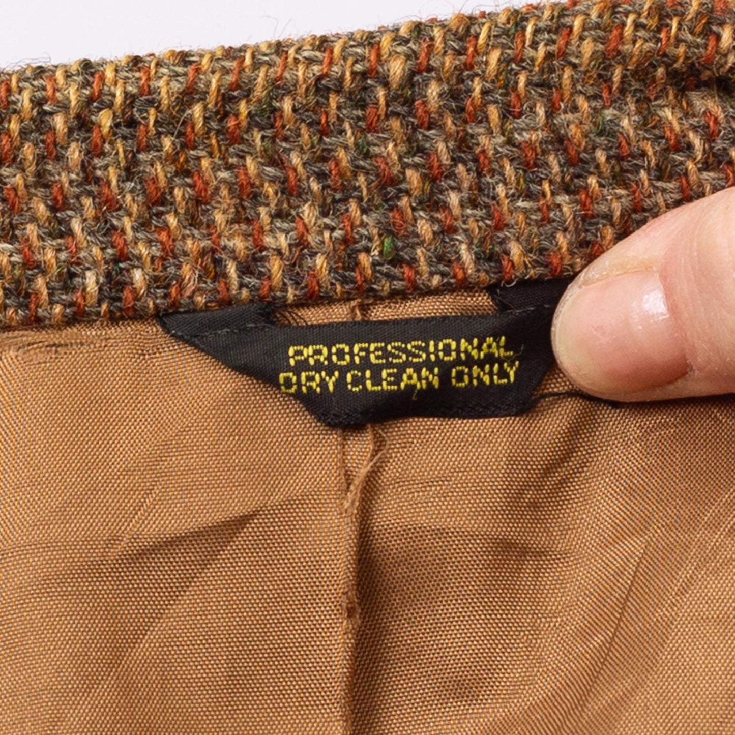 Vintage 70s Brown Harris Tweed Sport Coat - Medium | Preppy Single Breasted Blazer Suit Jacket
