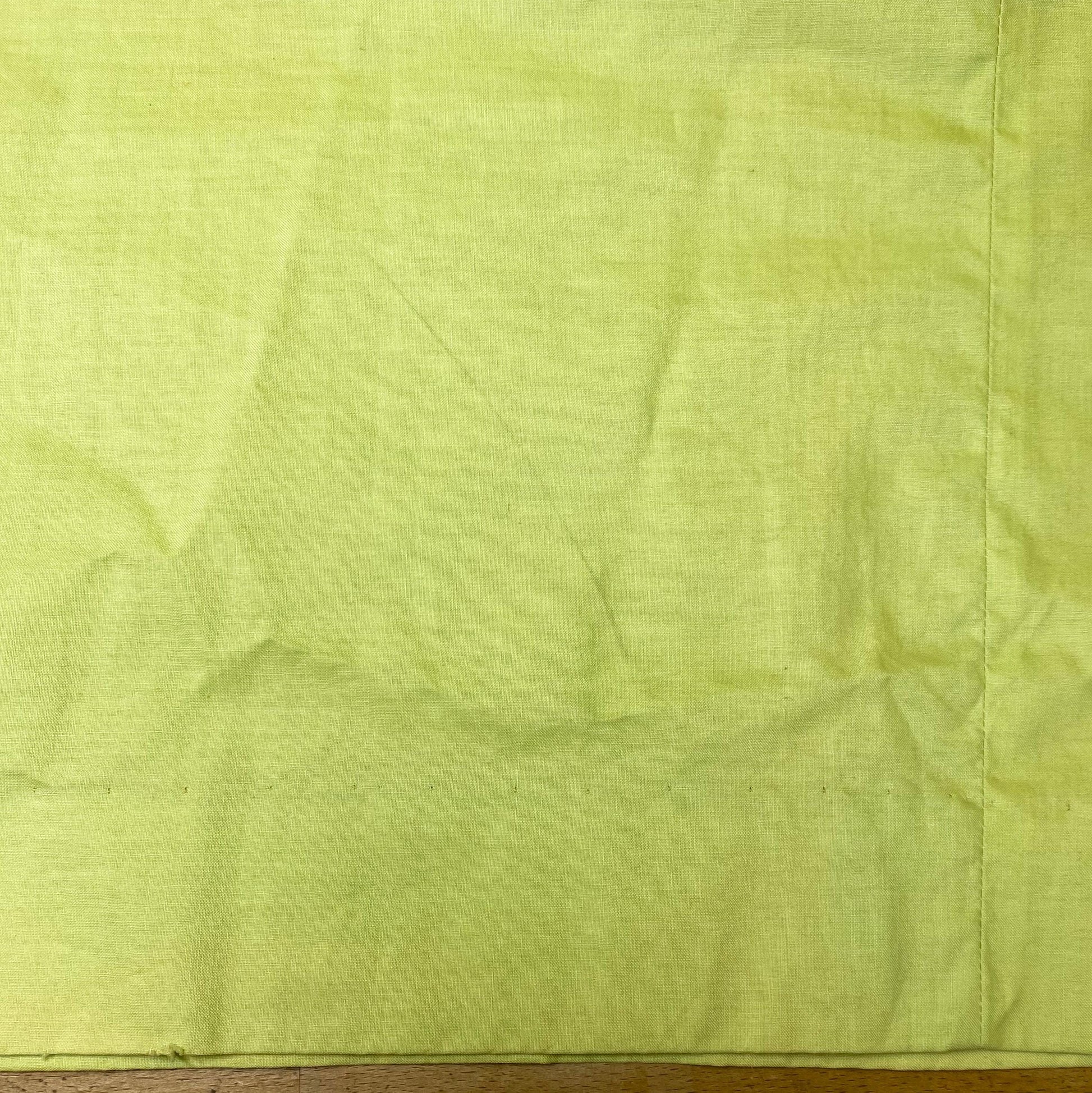 Vintage 50s Chartreuse Embroidered Fit & Flare Dress - Extra Small | Retro 1950s Floral Midi Shirtwaist Day Dress