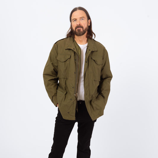 Vintage 70s M-65 US Army Cold Weather Field Jacket - Medium | Vietnam Era Military Commando Coat