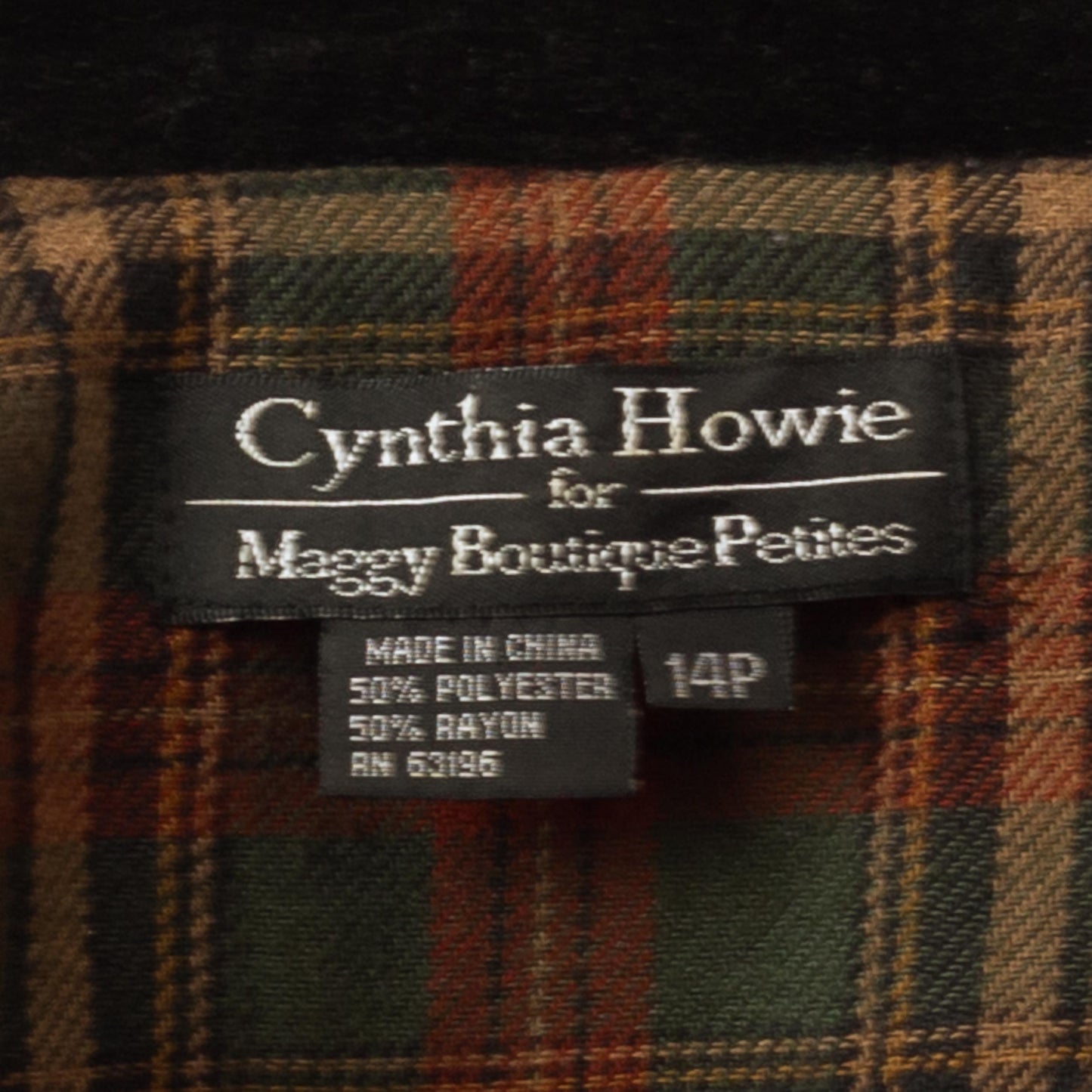 Vintage 90s Brown Plaid Cinched Waist Maxi Shirtdress - Petite Large | Dark Academia Long Sleeve Dress