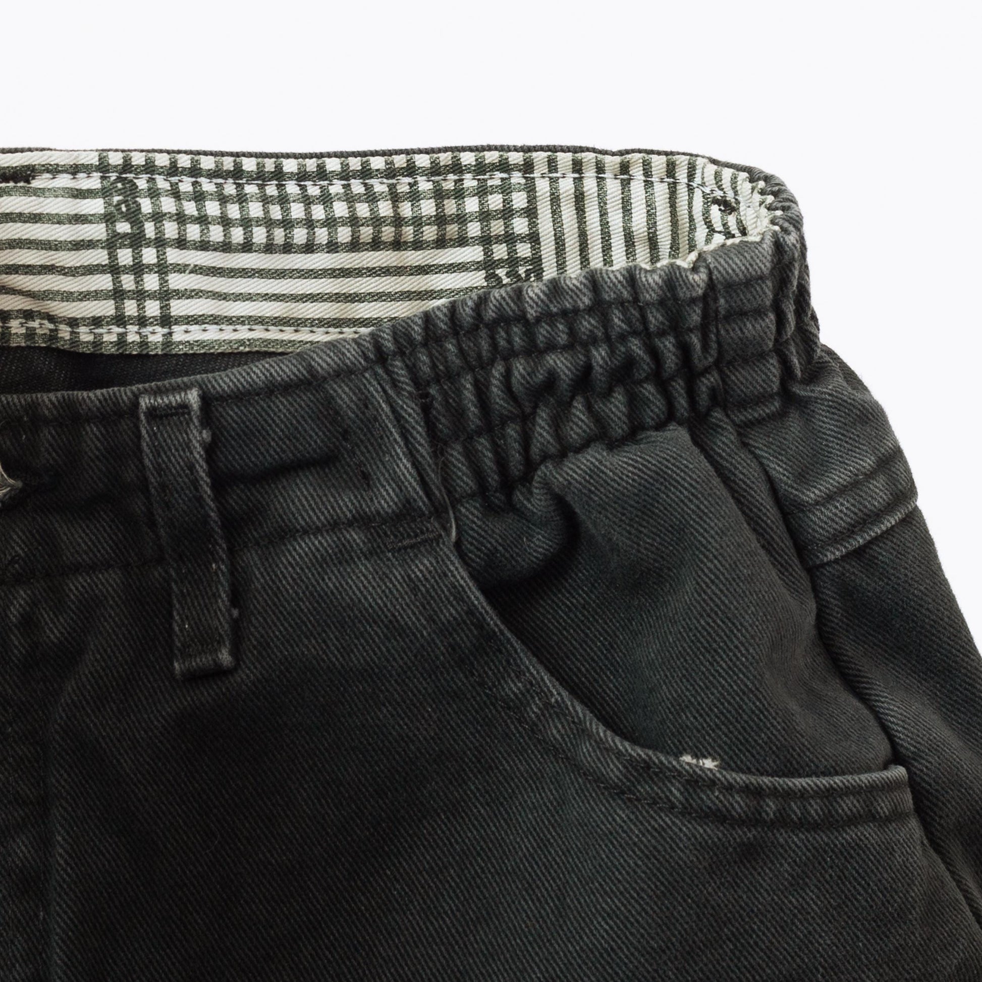 Vintage 90s Lee Forest Green Elastic Waist Jeans - Large, 30"-33" Waist | High Rise Denim Mom Jeans