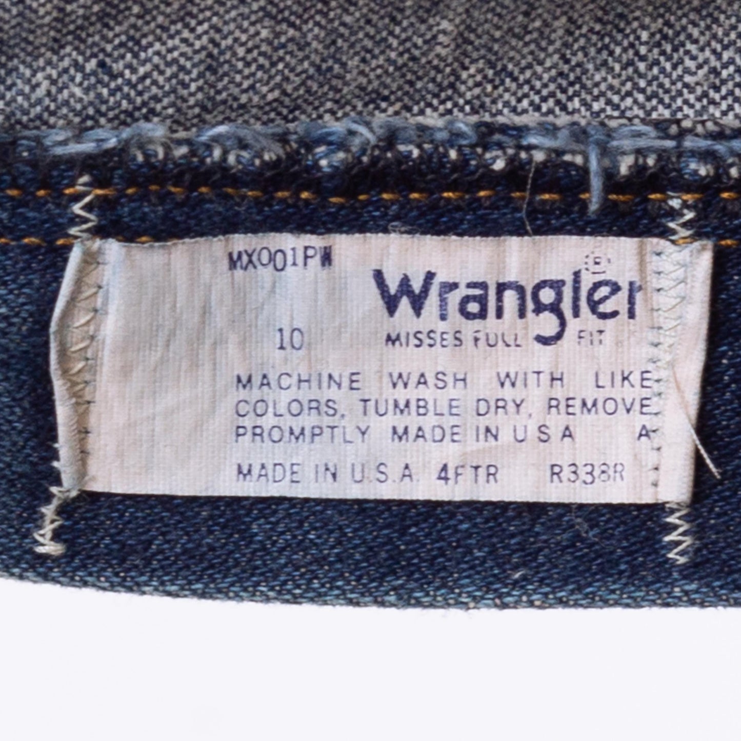 Vintage 70s 80s Wrangler Dark Wash Straight Leg Jeans - Small, 26" Waist | Denim High Waisted Mom Jeans
