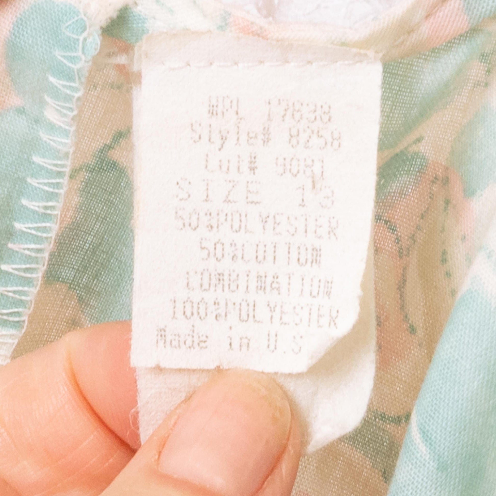 Vintage 80s Floral Sailor Collar Drop Waist Dress - Small | Pastel Blue Lace Trim Midi Dress