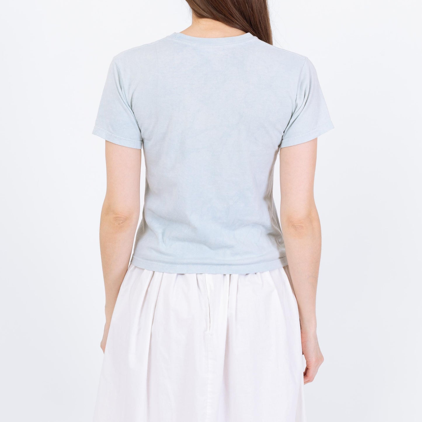 Vintage Lion & Lamb T Shirt - Extra Small | The Mountain Baby Blue Tie Dye Animal Tee