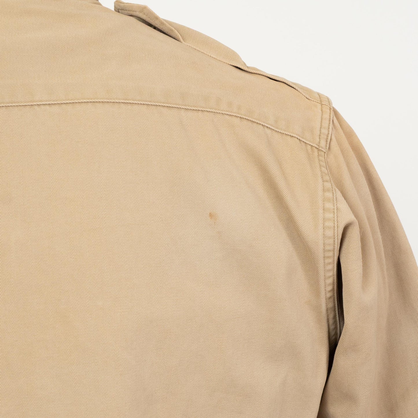 Vintage 60s Khaki Military Field Shirt - Medium Short | US Army Jacket