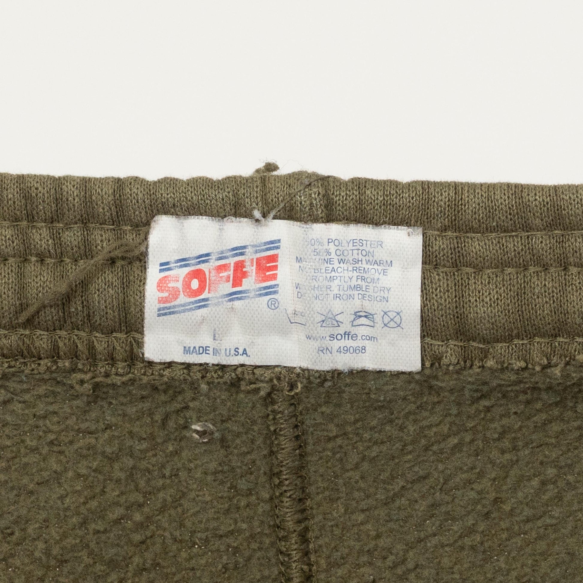 Vintage 90s USMC Jogger Sweatpants - Large | United States Marine Corps Army Green Track Pants