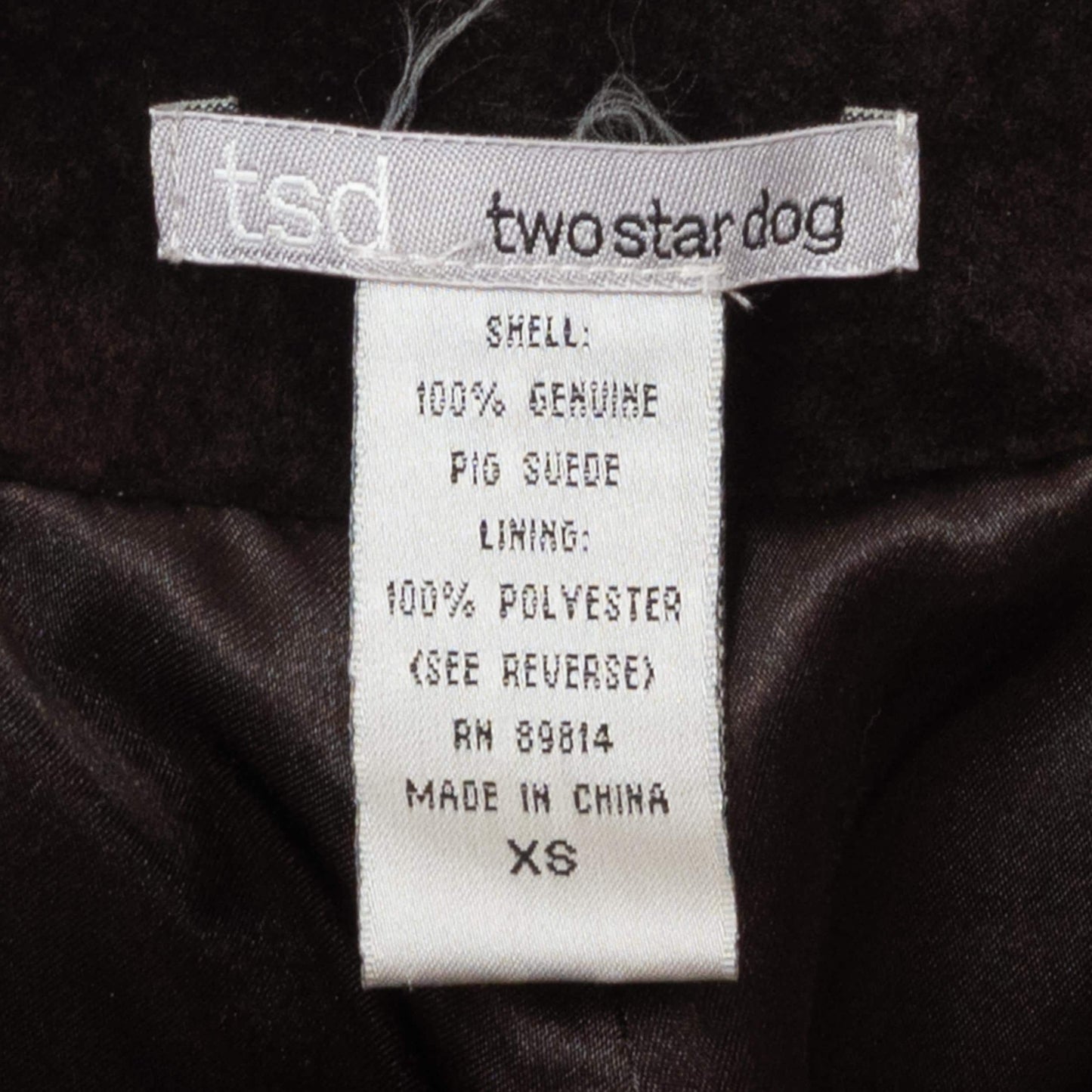 Vintage Y2K Espresso Suede Fairy Midi Skirt - Extra Small | Boho Scarf Hem Leather Skirt