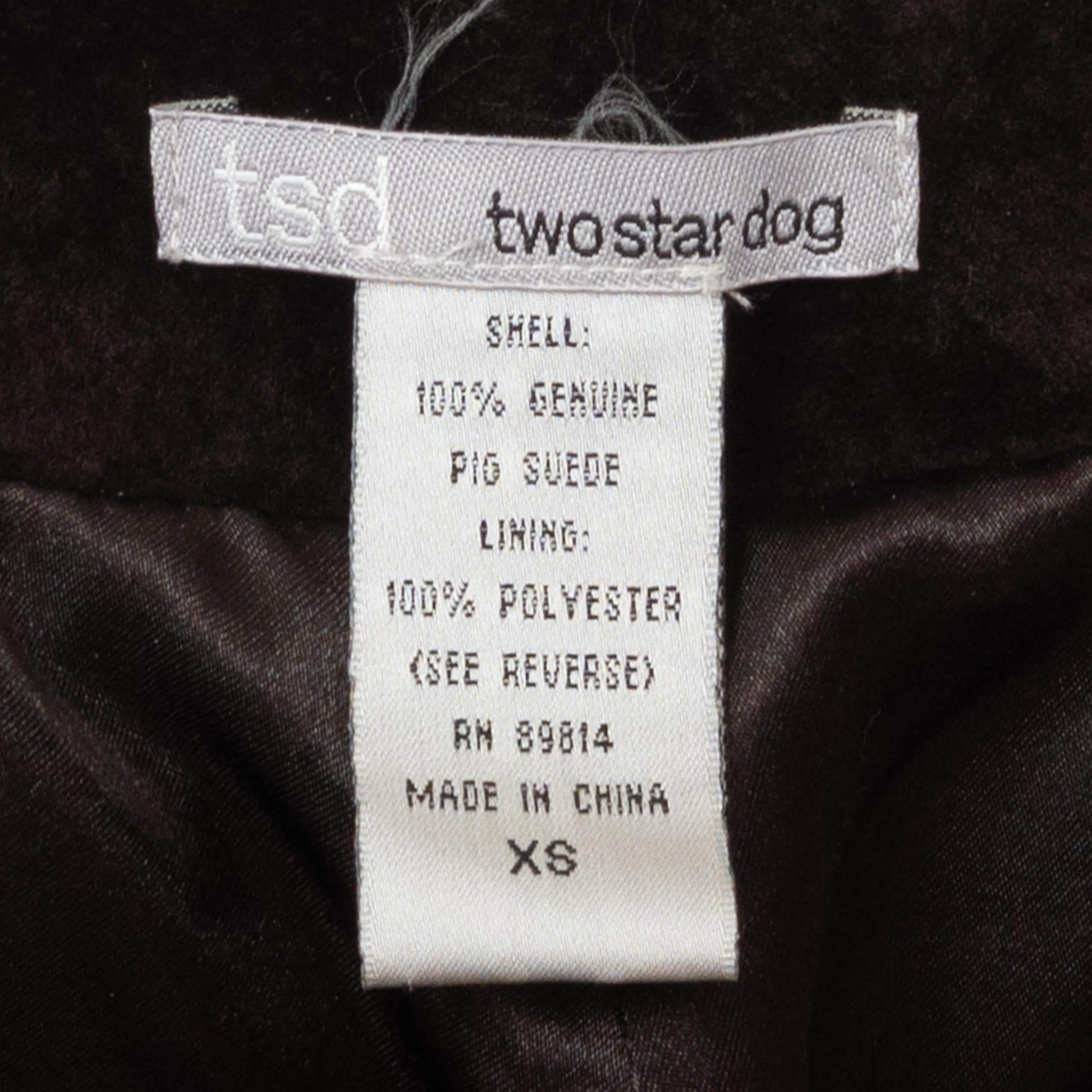Vintage Y2K Espresso Suede Fairy Midi Skirt - Extra Small | Boho Scarf Hem Leather Skirt