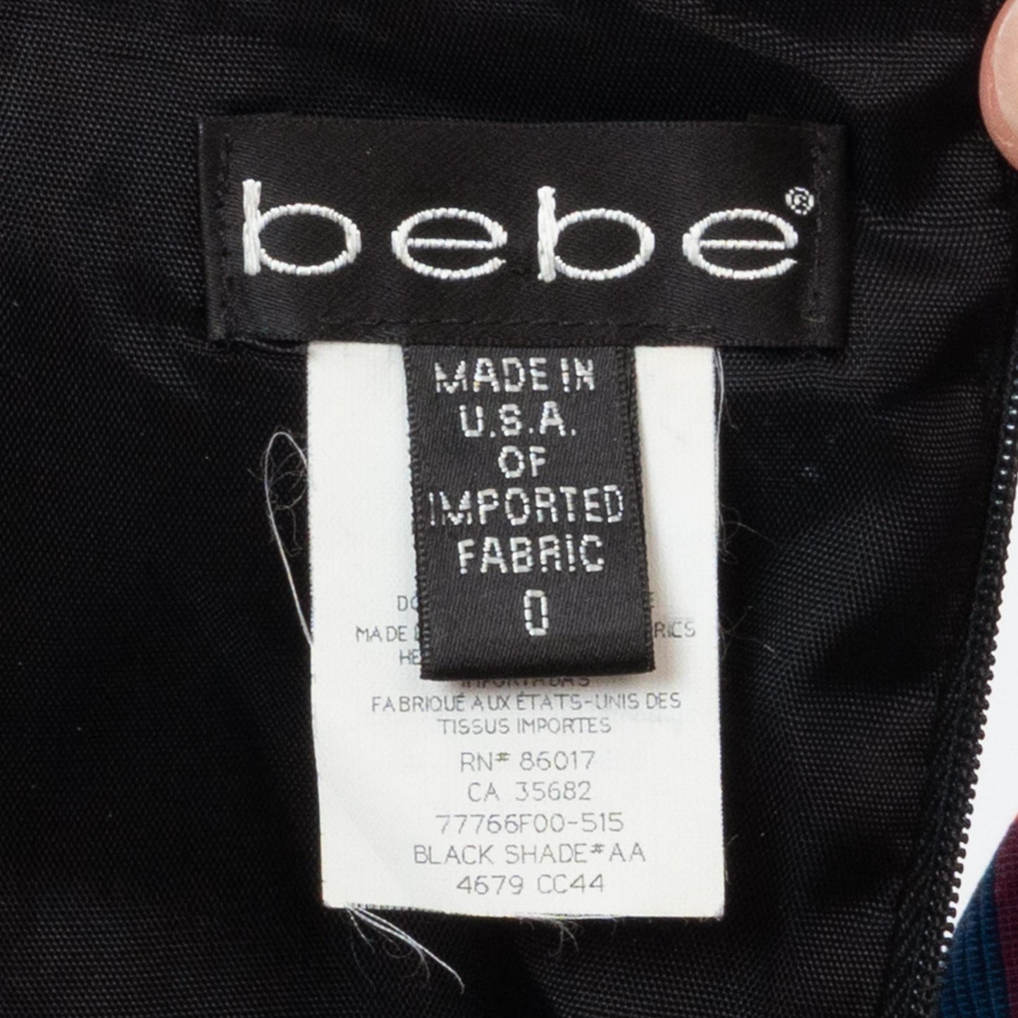 Vintage Y2K Bebe Black Mini Party Dress - Extra Small | Sleeveless Satin Tie Bodycon LBD